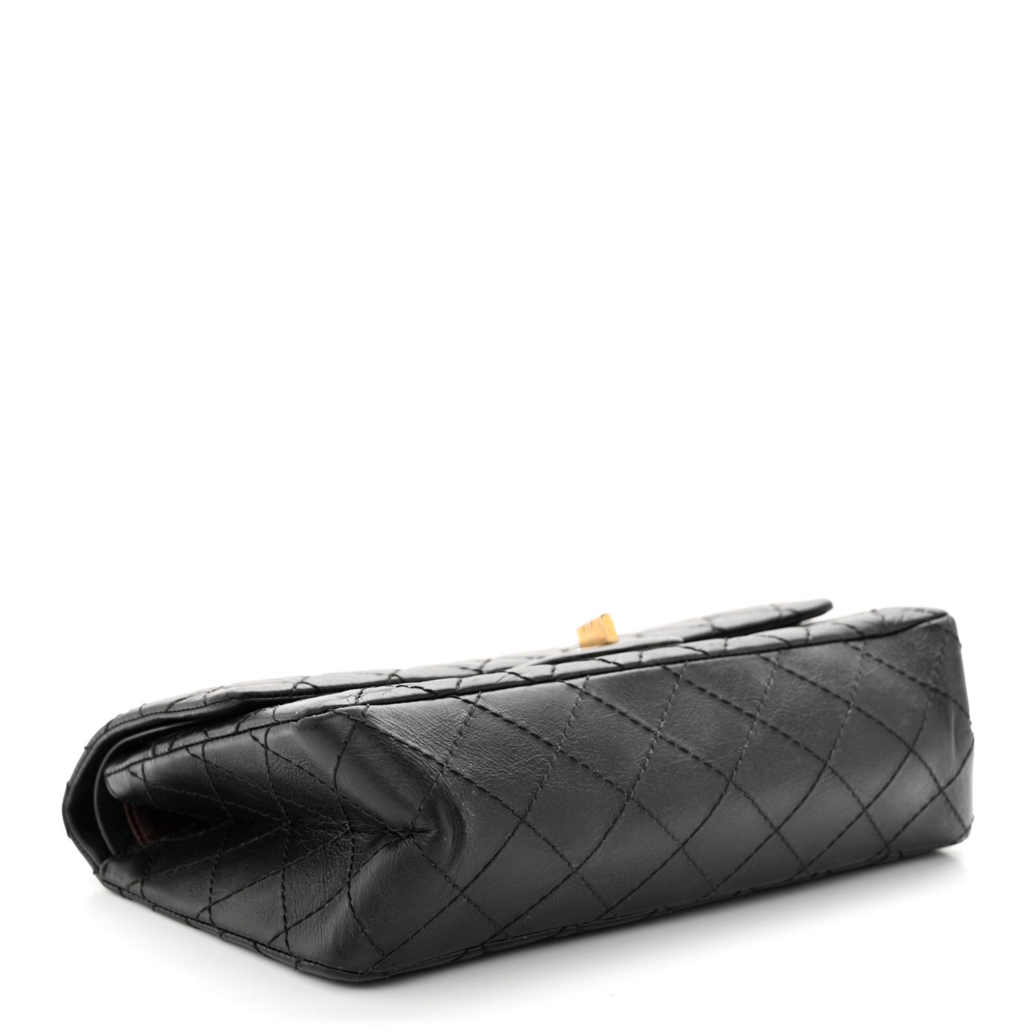 Chanel Aged Calfskin Quilted 2.55 Reissue 225 Flap Black 4 of 22