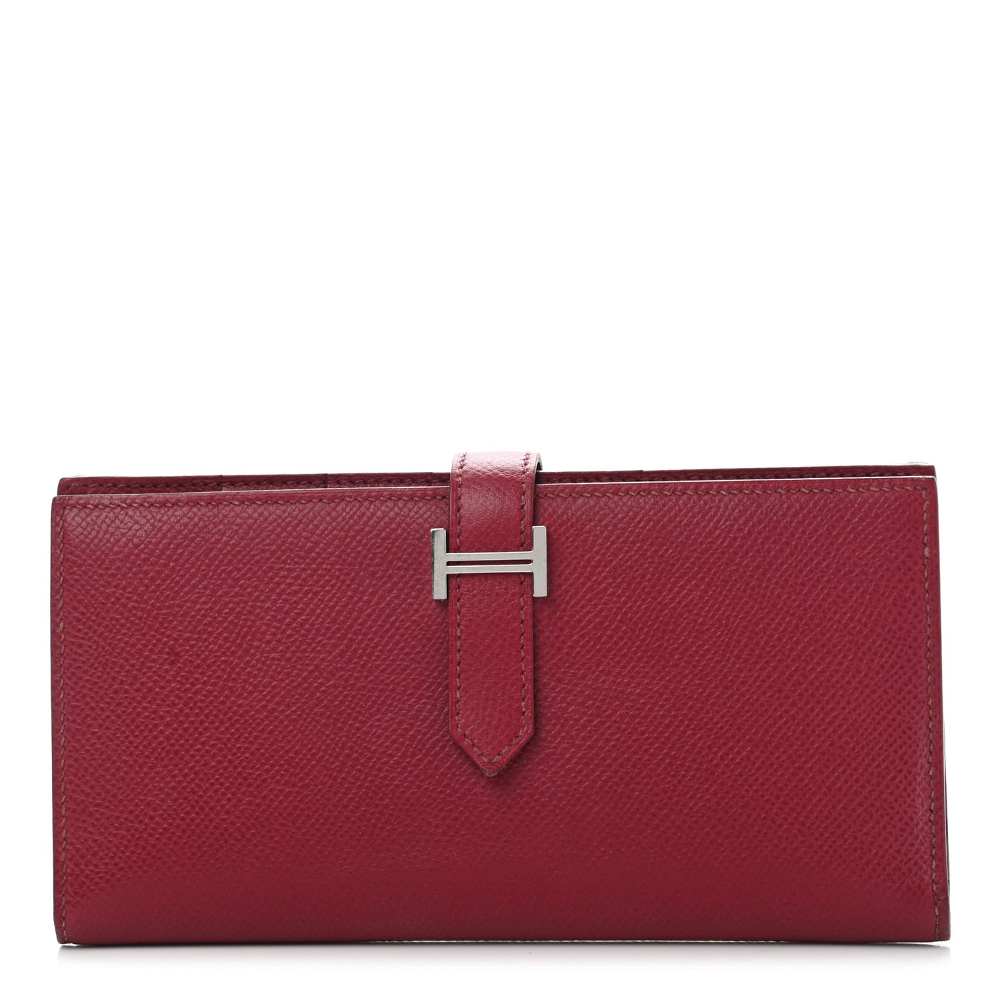Epsom Bearn Gusset Wallet Rouge Grenat