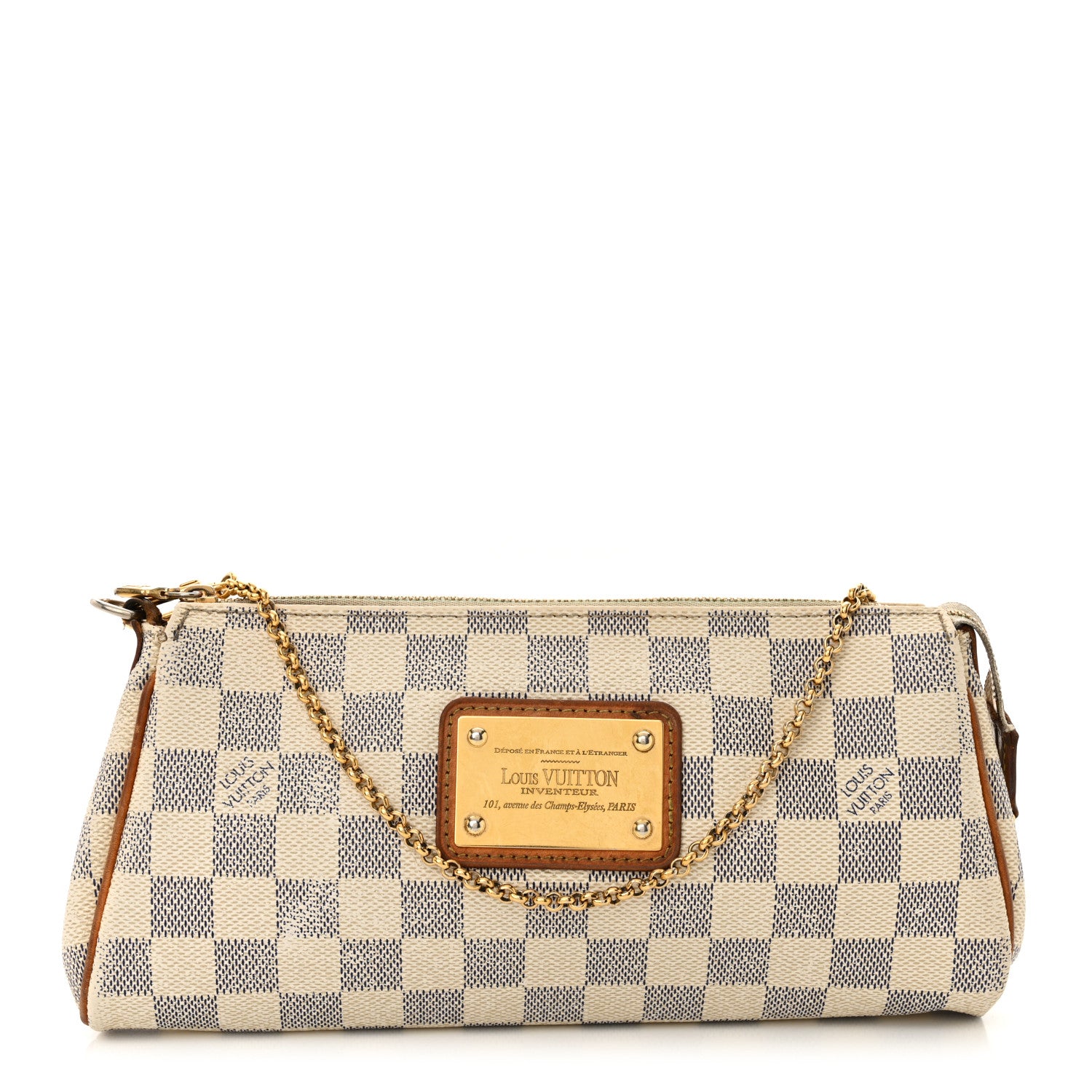 Louis Vuitton Damier Azur Eva Clutch 1 of 21