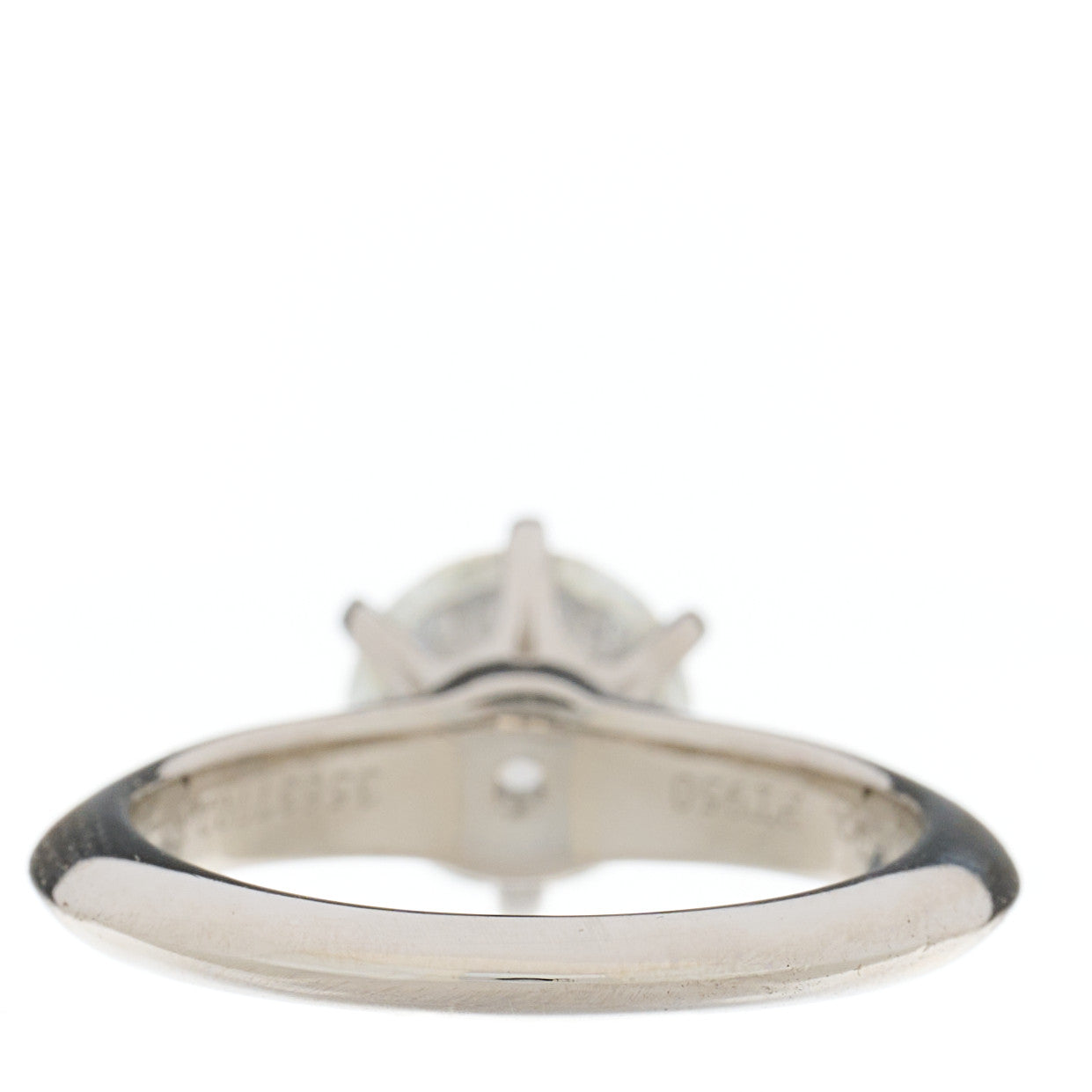 Tiffany Platinum Diamond 1.39ct Solitaire Engagement Ring 48 4.5 4 of 7