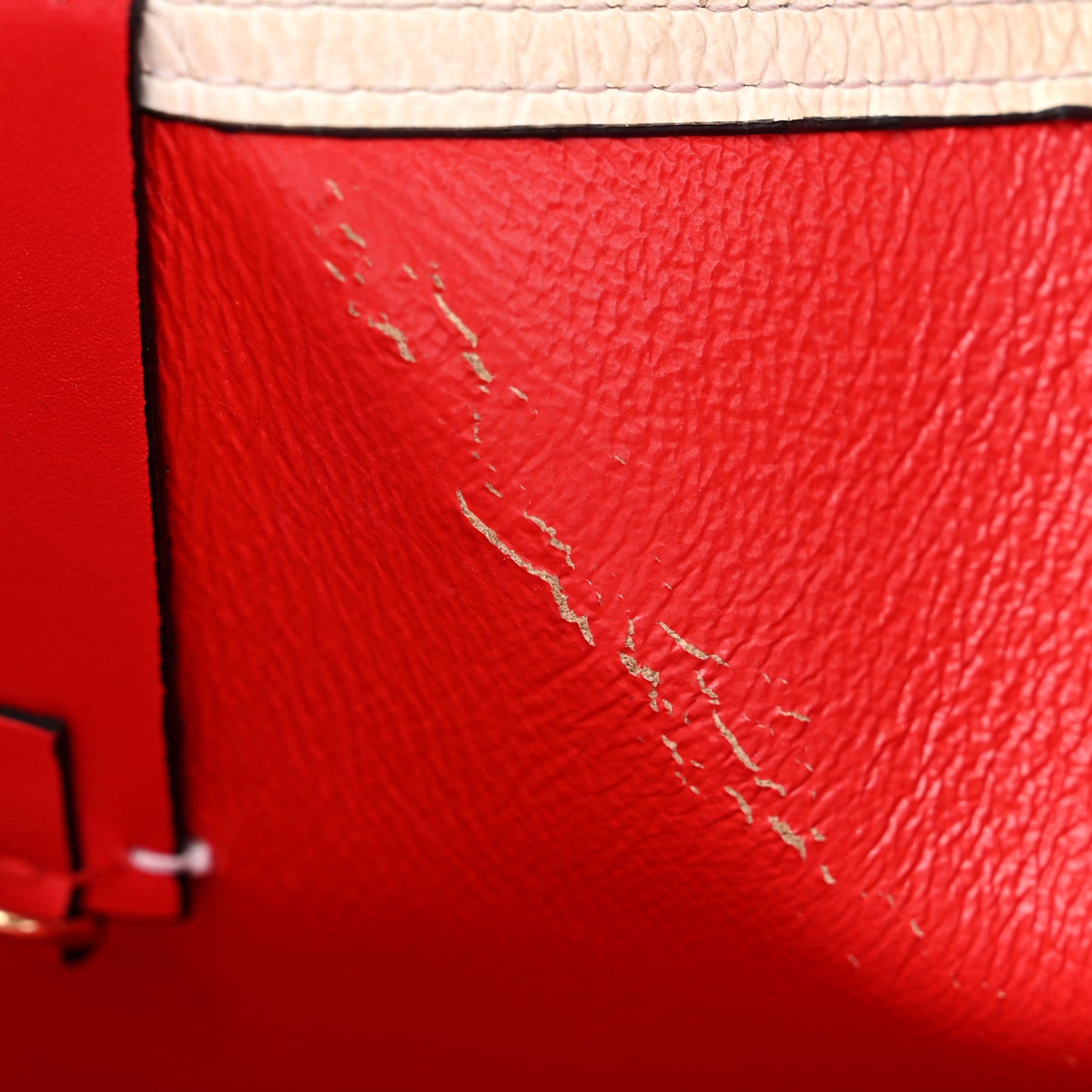 CHRISTIAN LOUBOUTIN Calfskin Degrade Leopard Print Spikes East West Cabata Tote White Multi