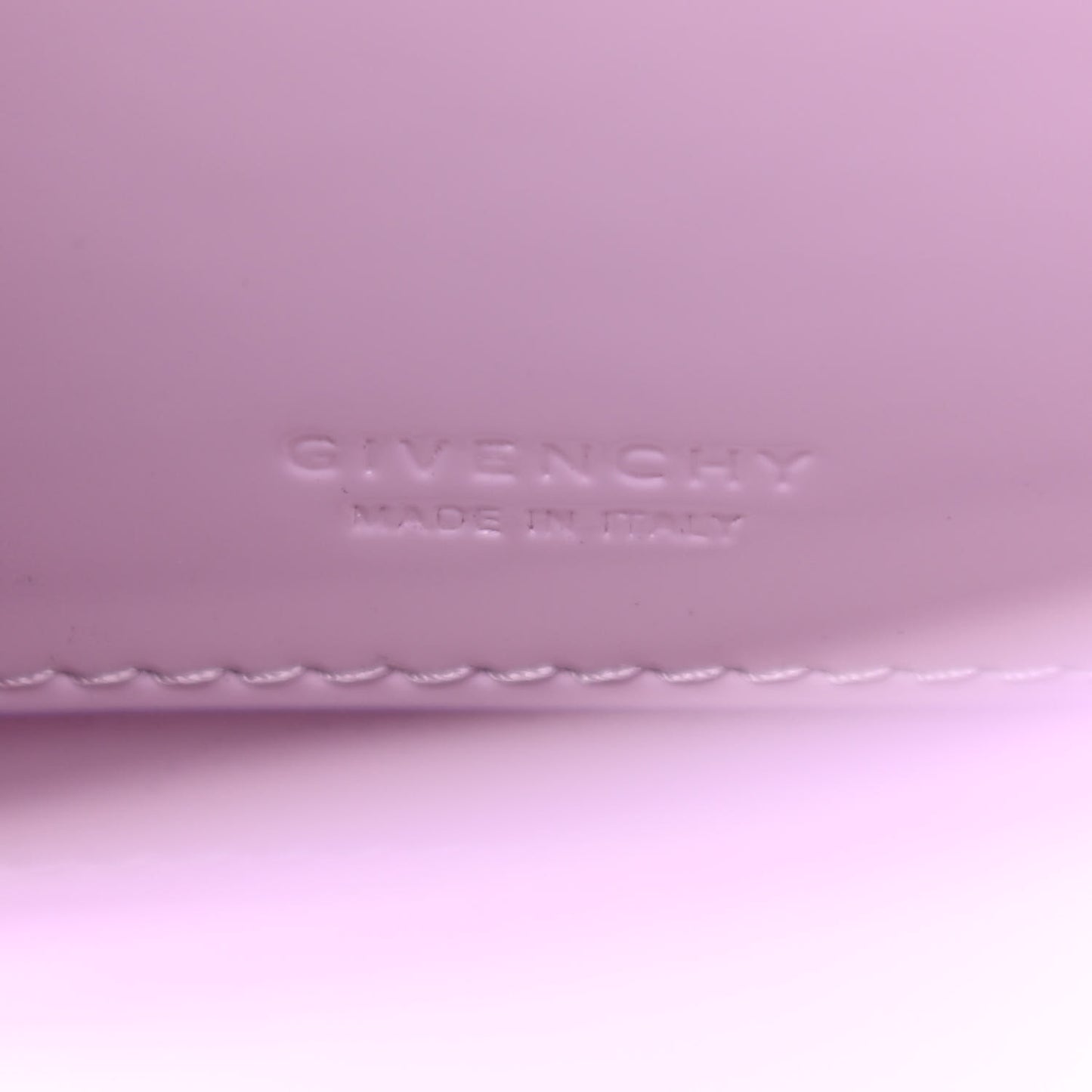Patent 4G Medium Padded Crossbody Bag Lilac