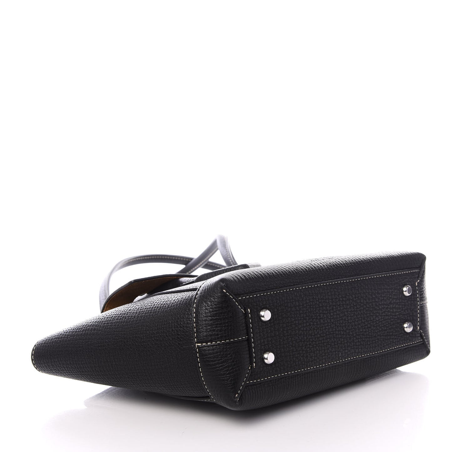 Grainy Calfskin Small Arco Black