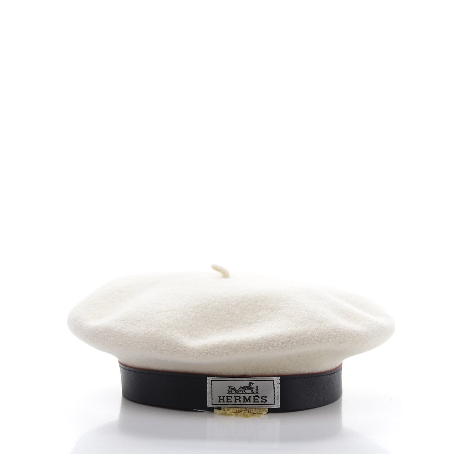 Merino Wool Bonnie Beret 58 Naturel