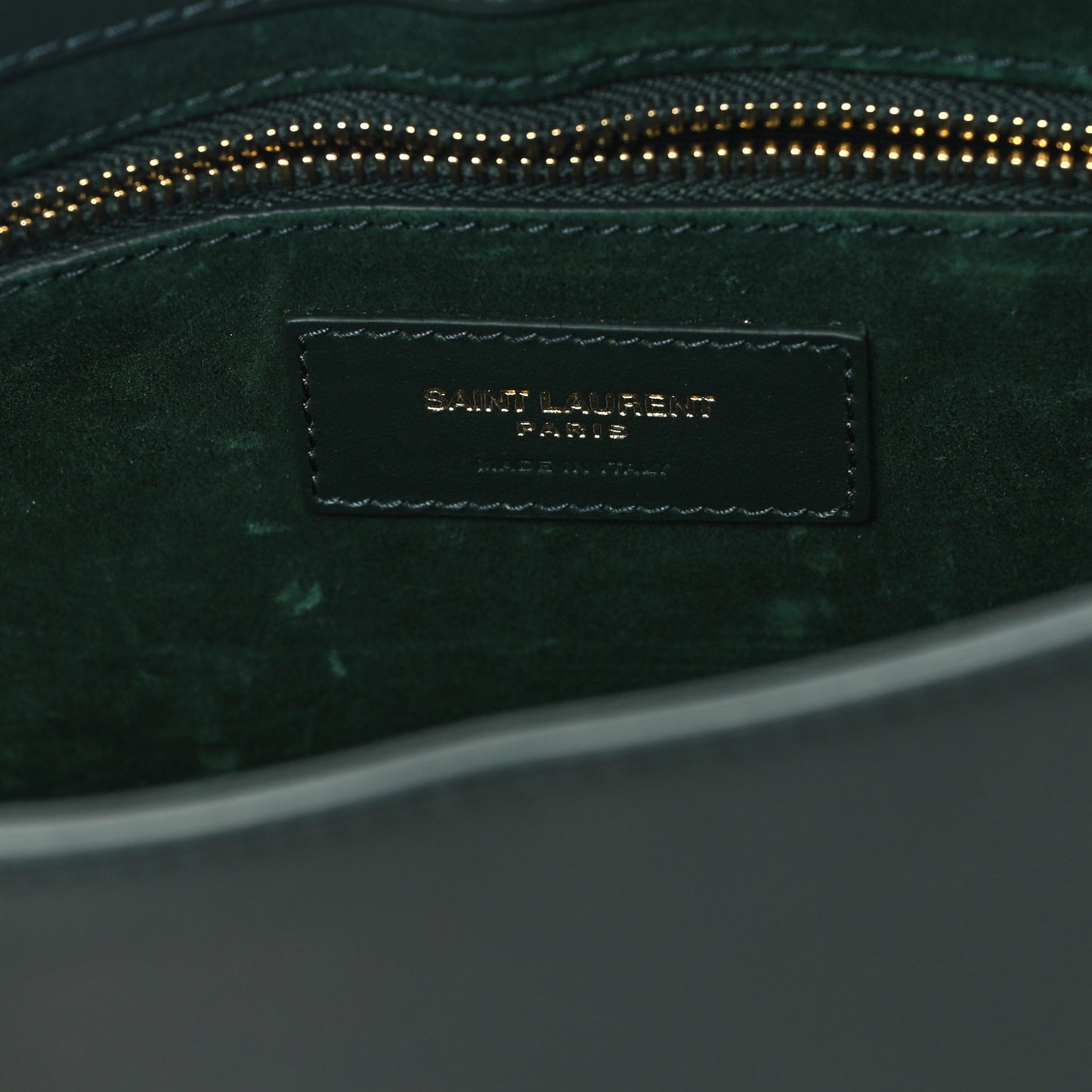 Smooth Calfskin Le 5 A 7 Hobo Vert Fonce