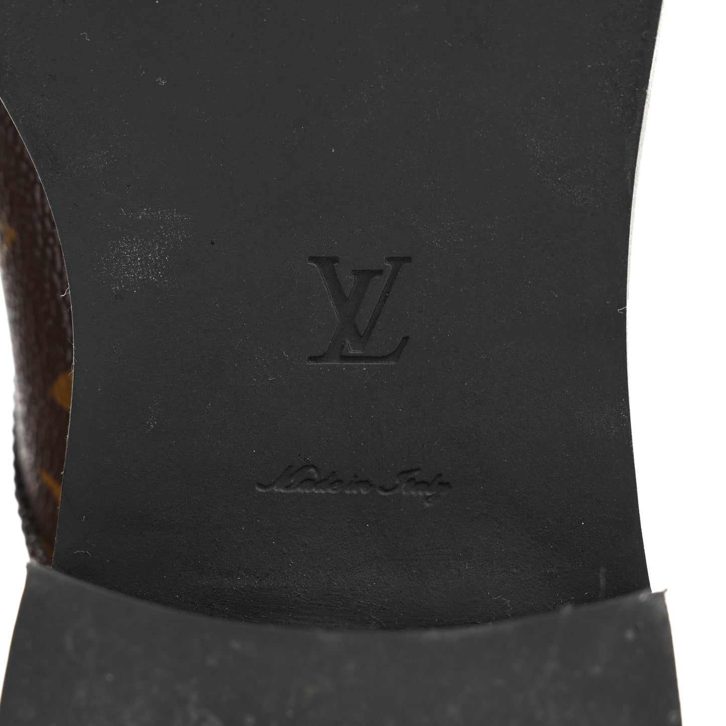 Calfskin Monogram Wonderland Flat Ranger Boots 38 Black