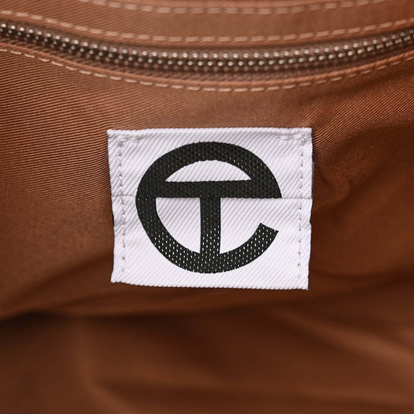 Metallic Vegan Leather Medium Shopping Bag Copper