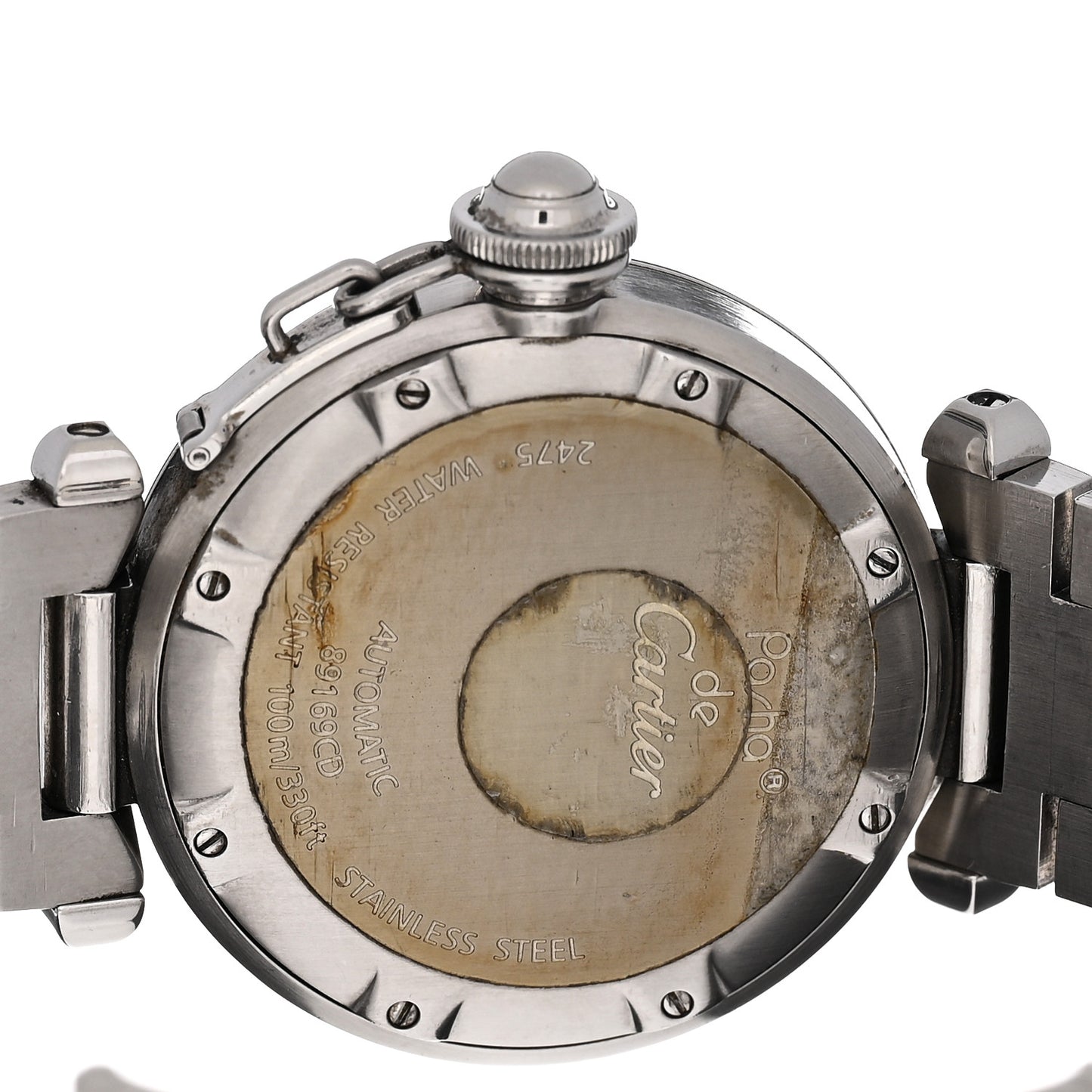 Stainless Steel 35mm Pasha C Big Date Automatic Watch