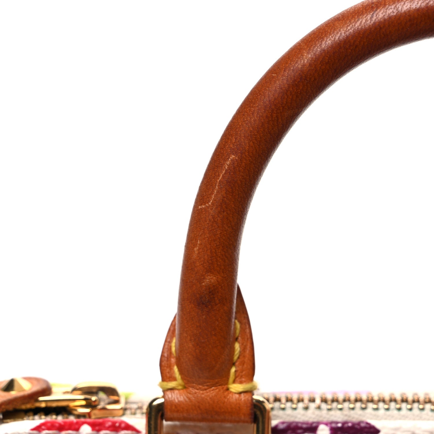 Louis Vuitton Monogram Multicolor Mini Sac HL Speedy White 9 of 10