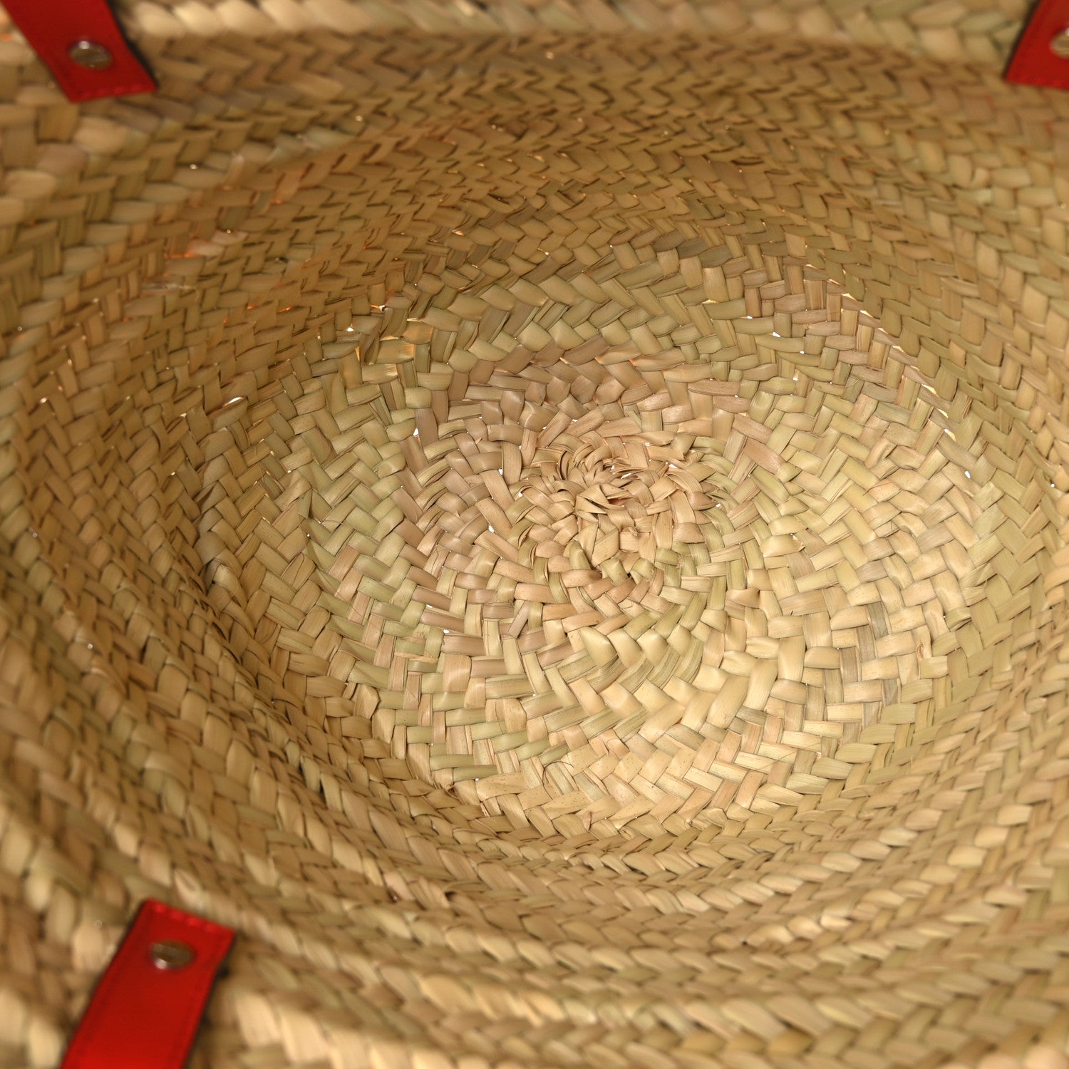 Christian Louboutin Woven Straw Loubishore Tote White 5 of 7