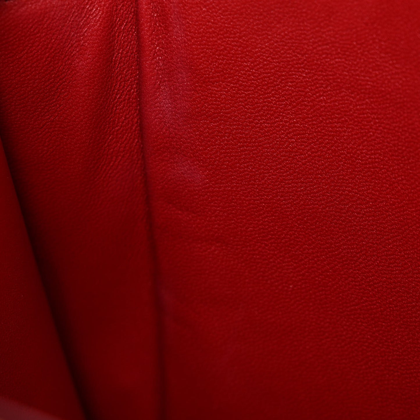 Box Calfskin Medium Classic Box Flap Bag Red