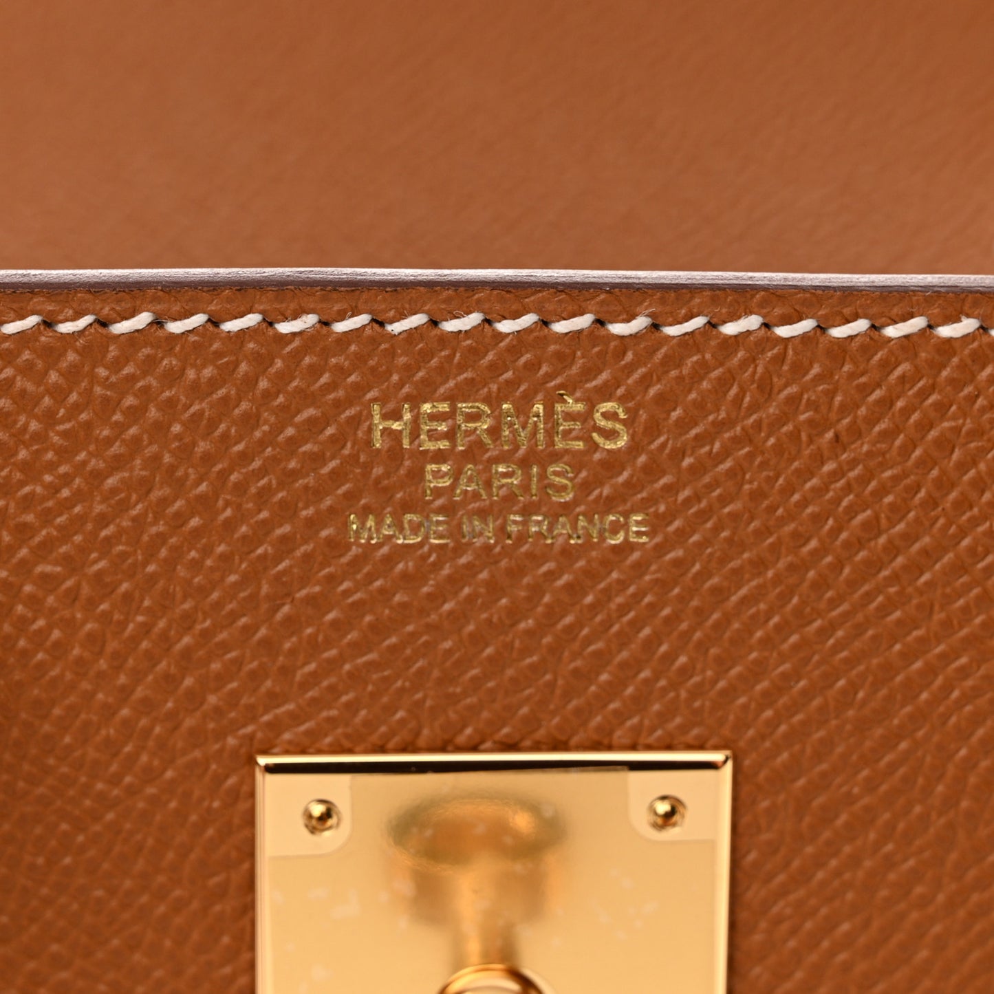 Epsom Birkin 30 Gold