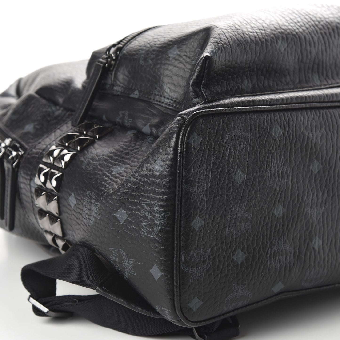 Visetos Medium Side Studs Stark Backpack Black