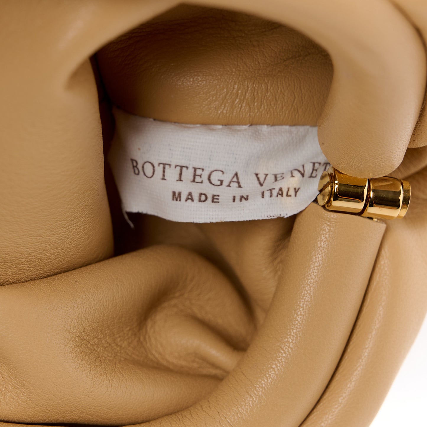 Butter Calfskin Coin Purse Almond