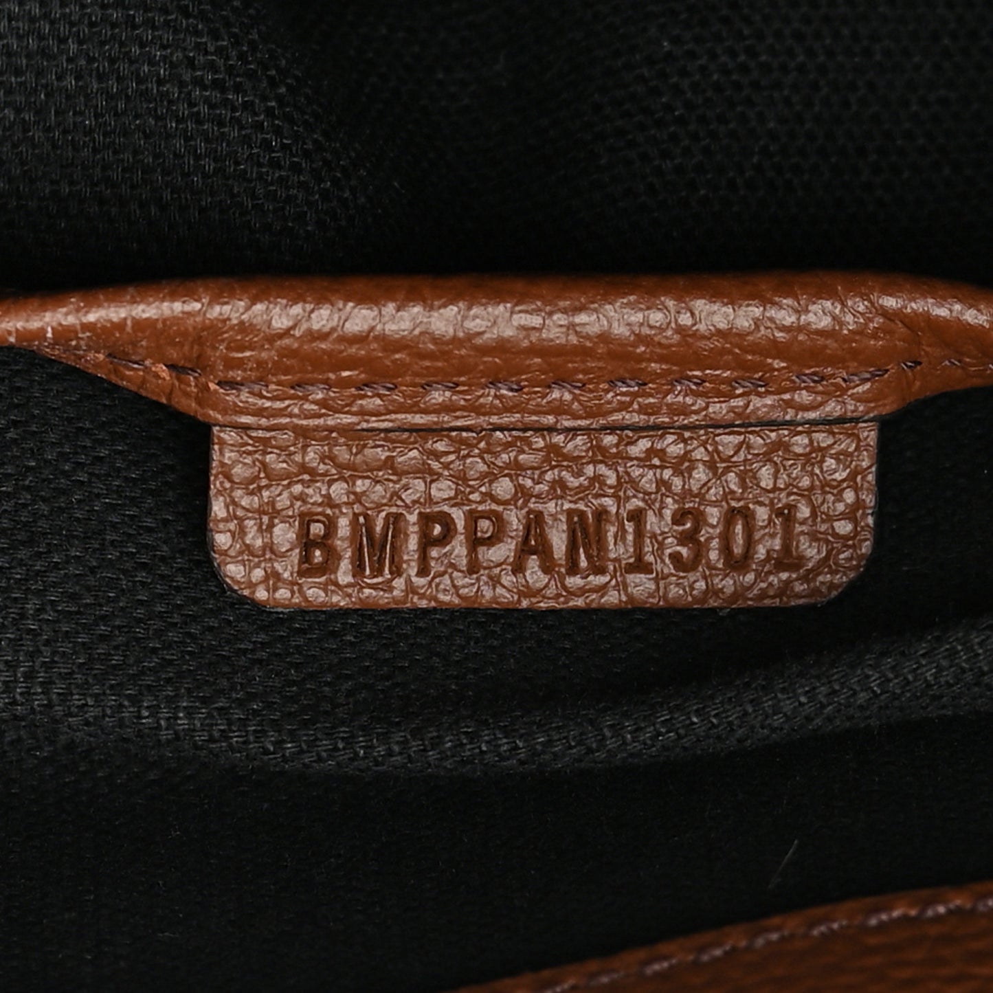 House Check Grainy Calfskin Medium Banner Tote Brown