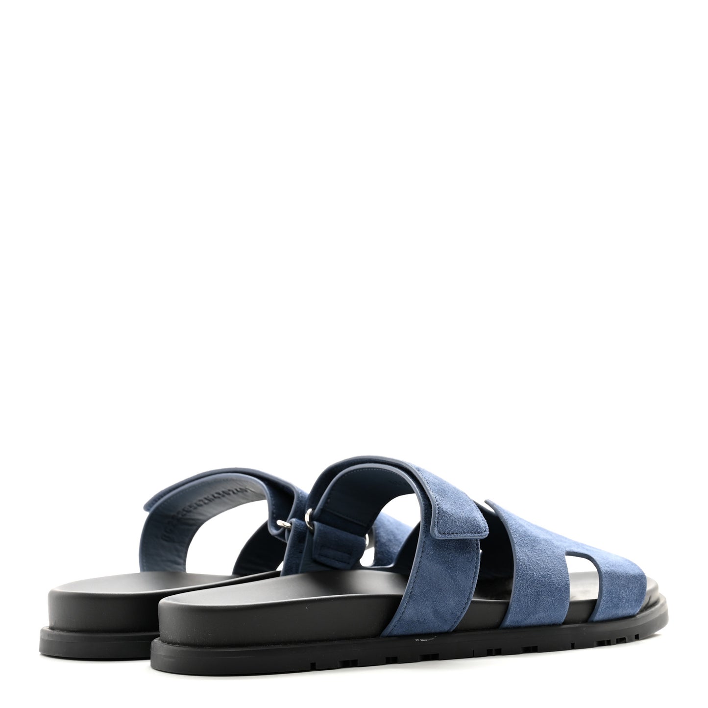 Suede Goatskin Mens Chypre Sandals 43 Bleu Turquin