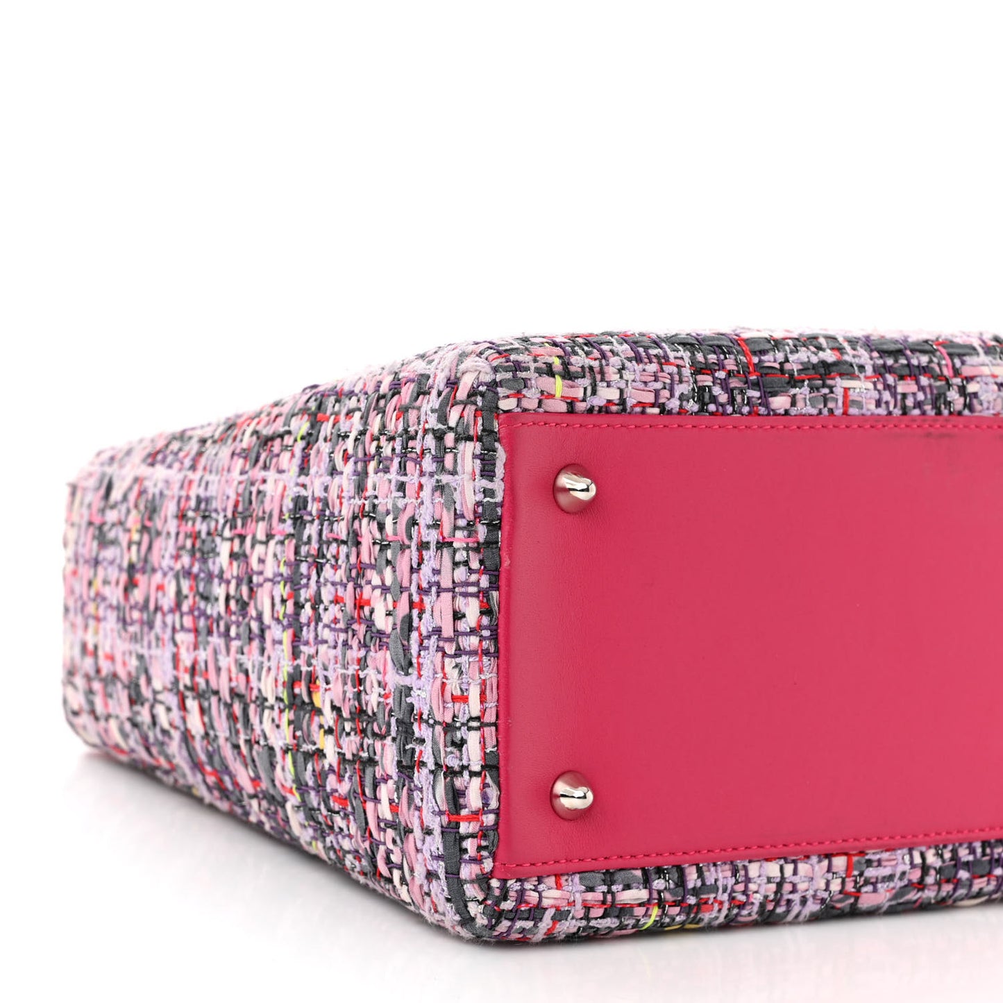 Tweed Medium Lady Dior Pink Multicolor