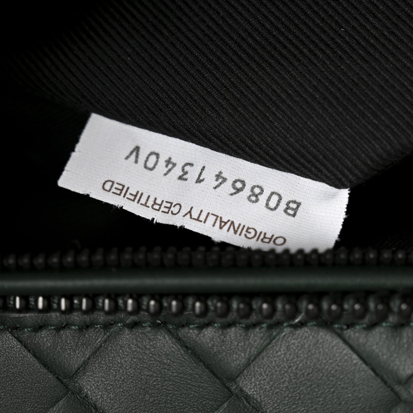 Nappa Intrecciato Travel Duffel Bag Raintree