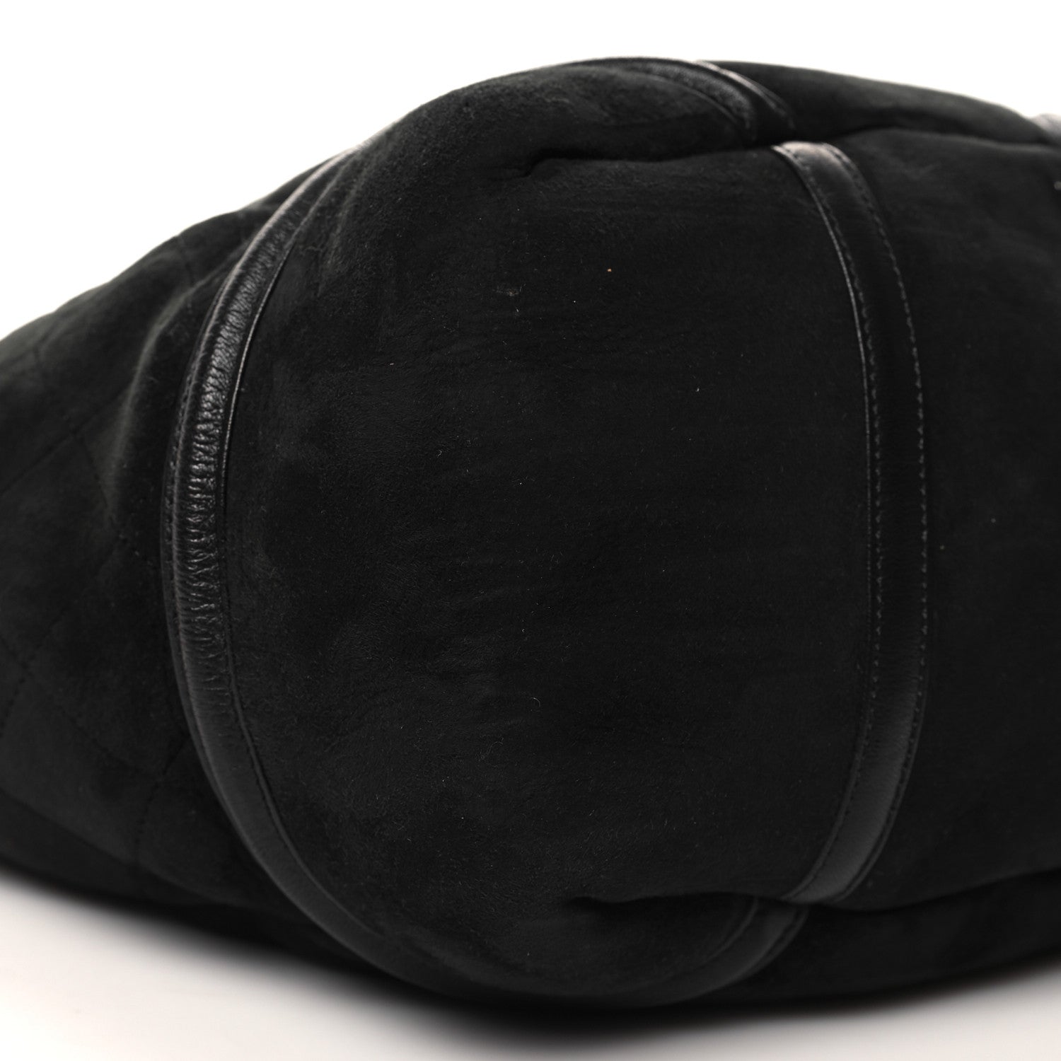 Chanel Suede Sparkling Winter Tote Black 9 of 10