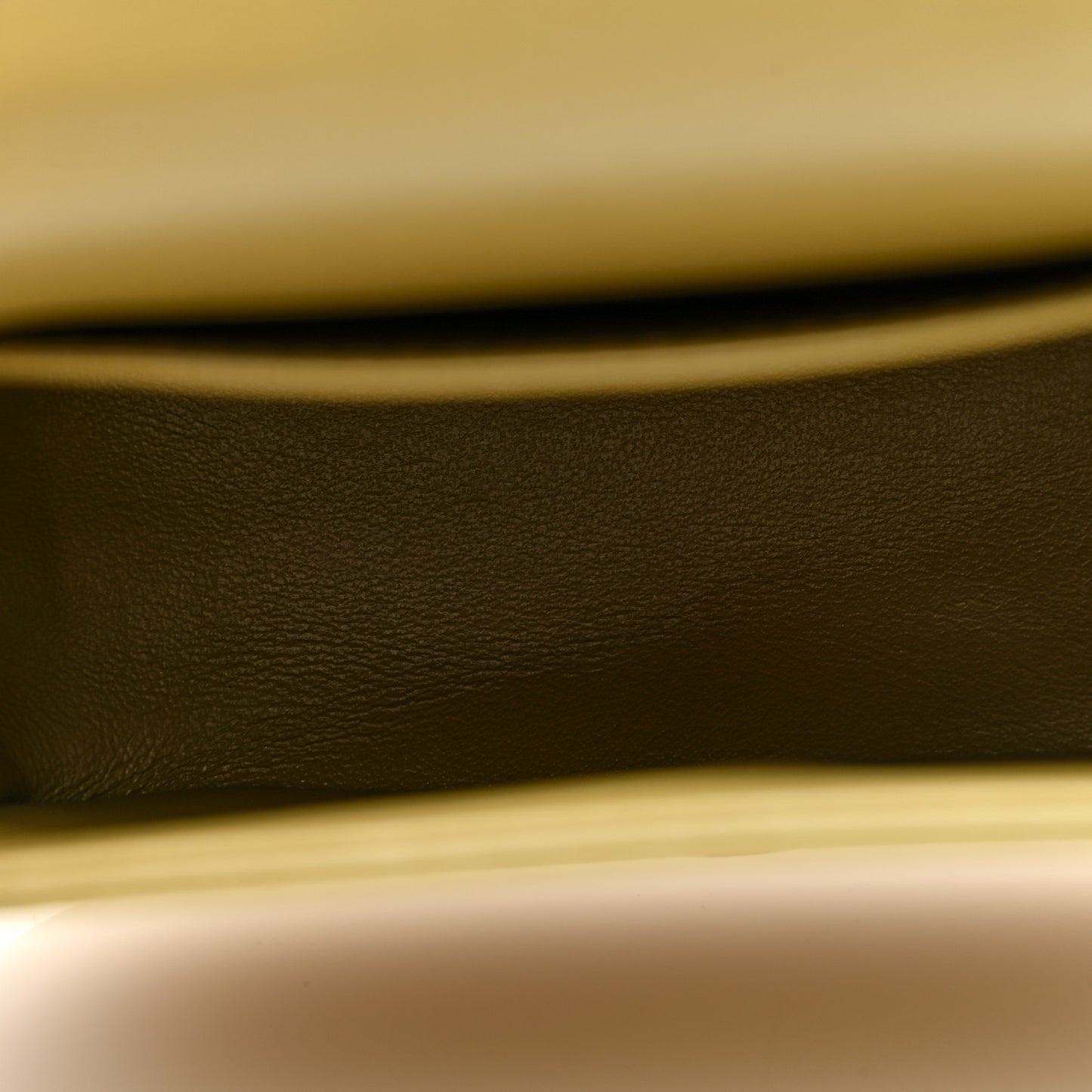 Shiny Calfskin Mini Triomphe Olive