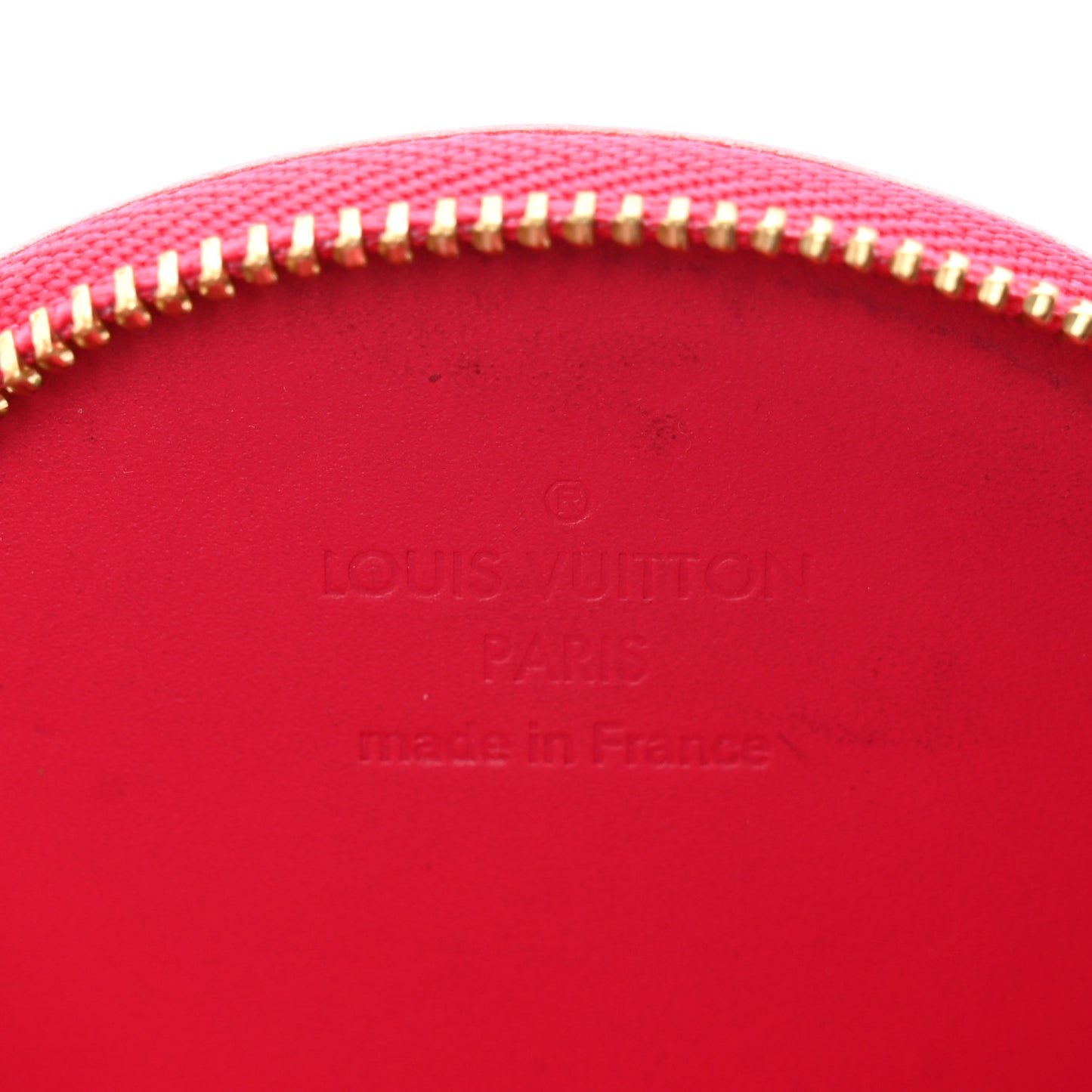 Vernis Roses Chapeau Coin Purse Rose Pop