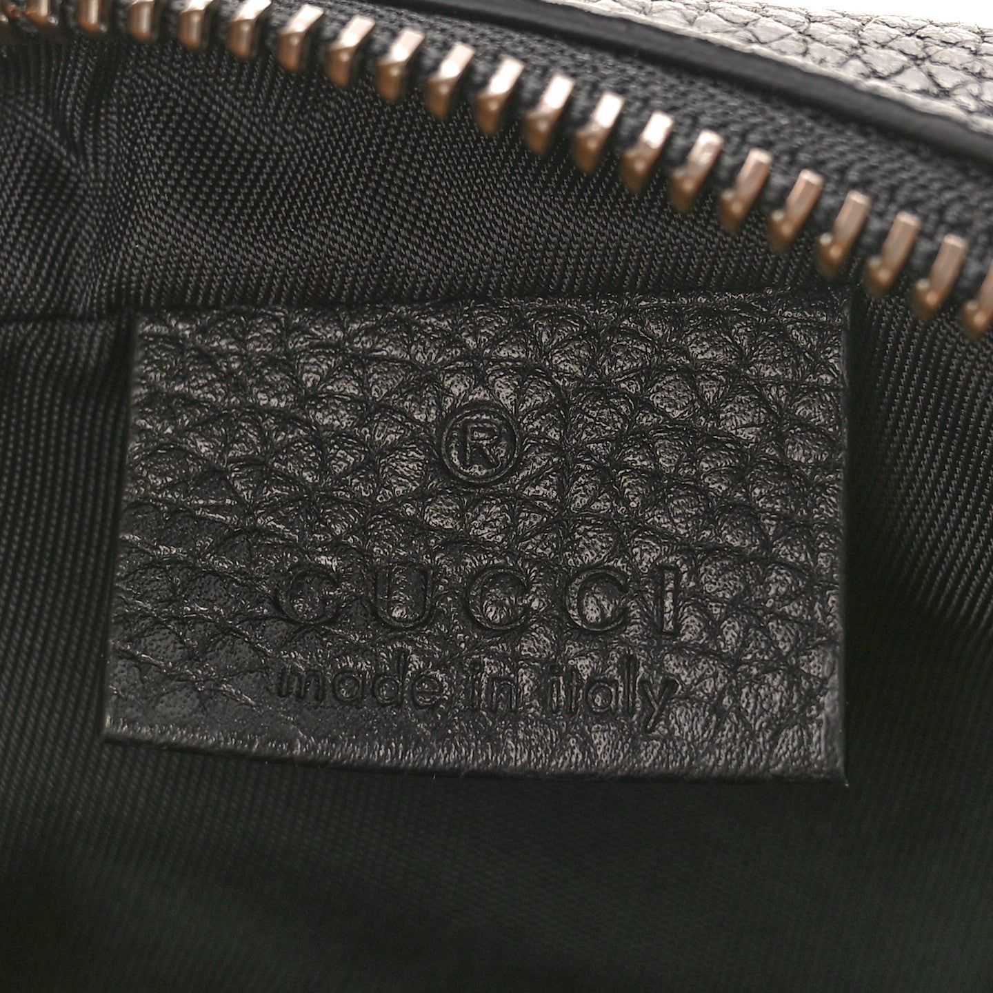 Pebbled Calfskin Mini Soho Disco Bag Black
