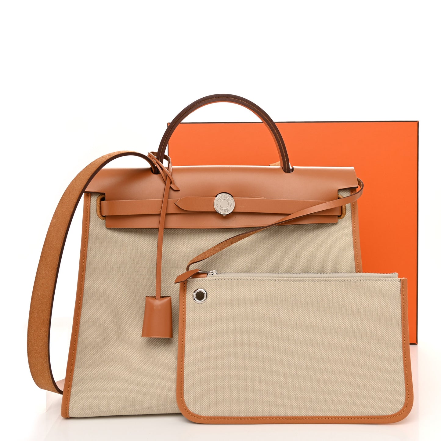 Military Toile Vache Hunter Herbag Zip 31 PM Beton Toffee