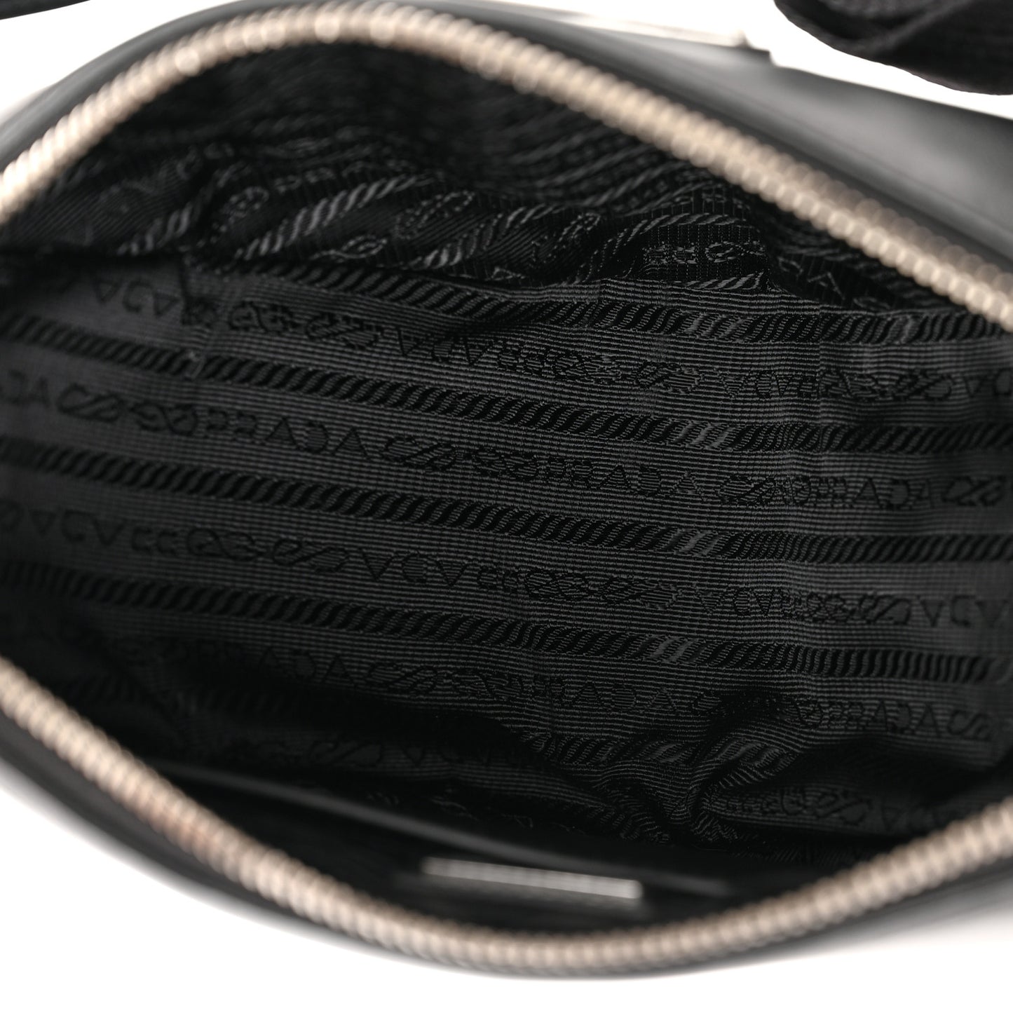 Softy Calfskin Triangle Shoulder Bag Black