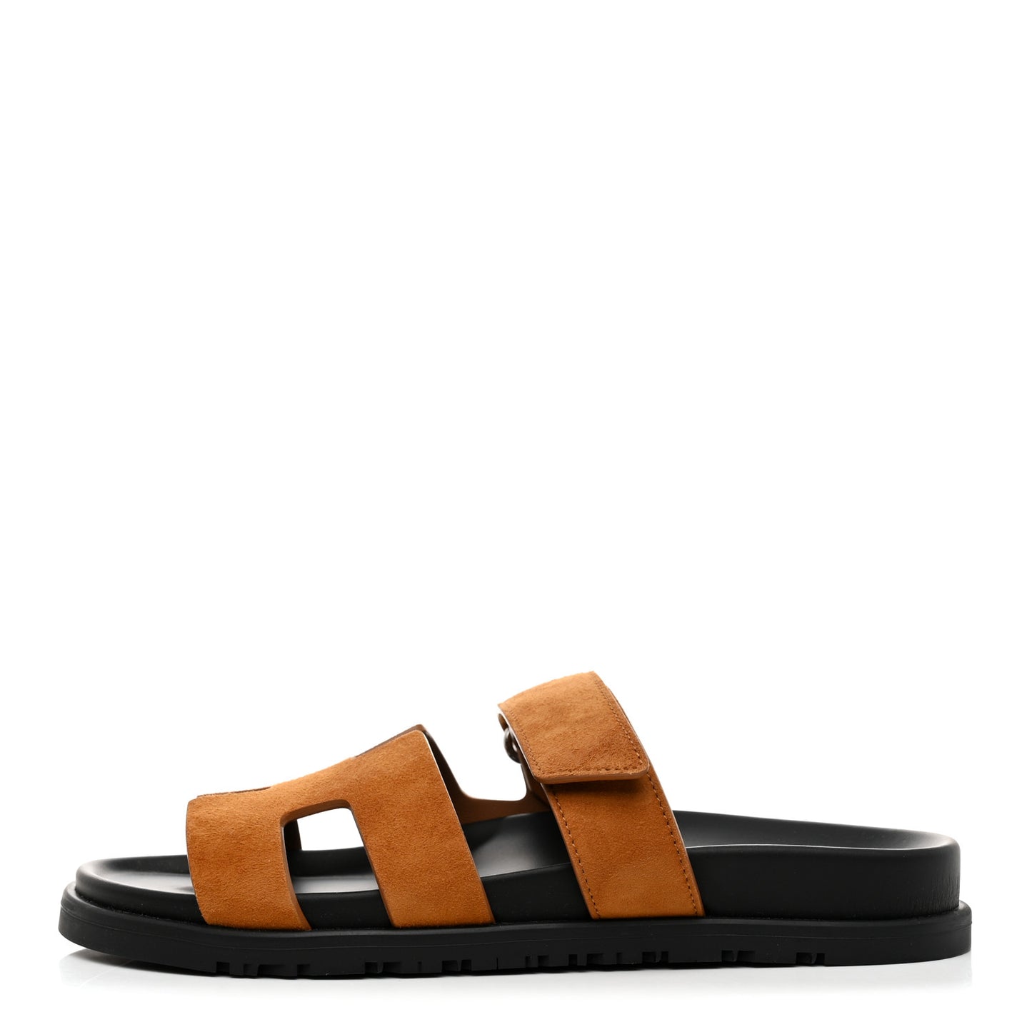 Suede Goatskin Womens Chypre Sandals 37 Naturel