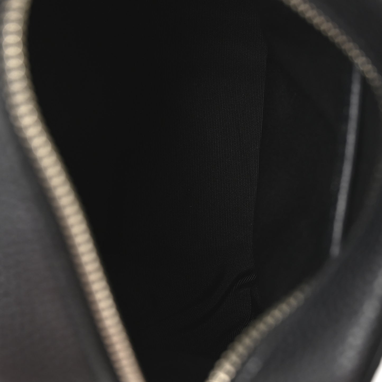 Calfskin Signet Stitched Crossbody Bag Black