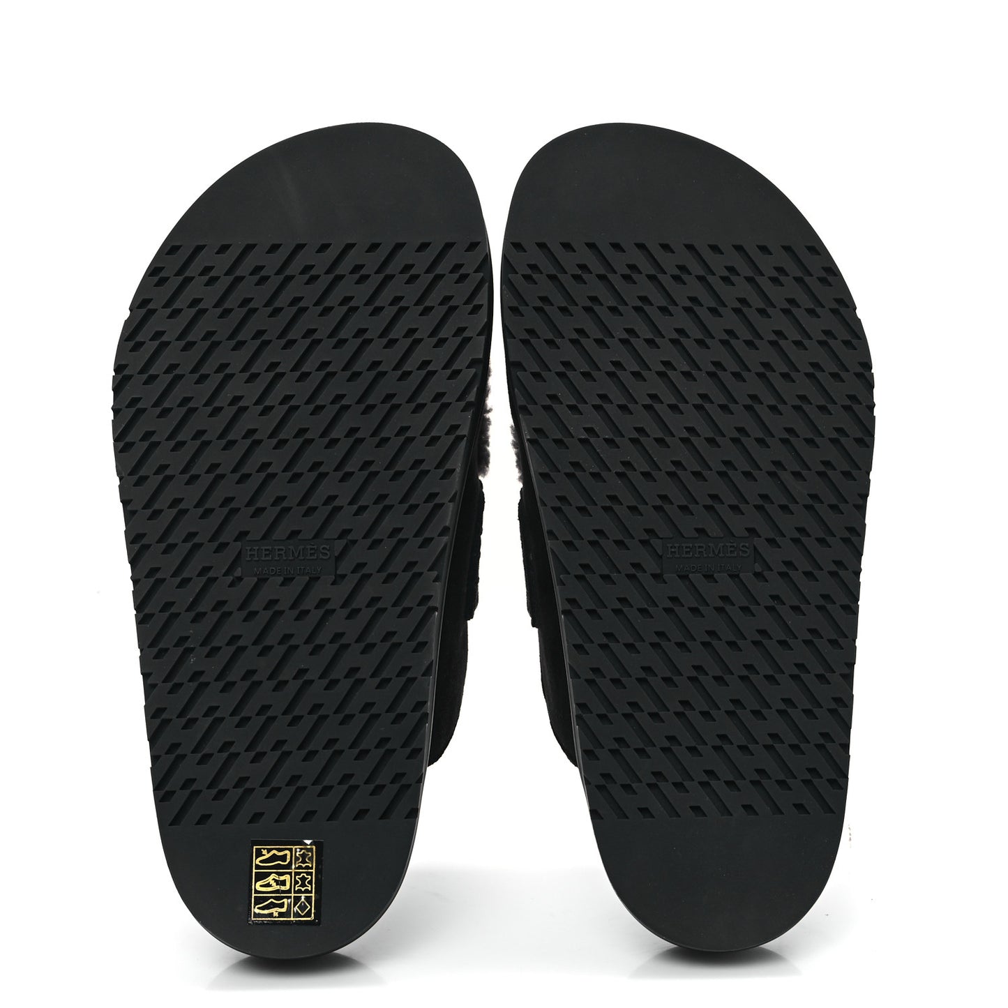 Suede Goatskin Shearling Go Mules 36 Black