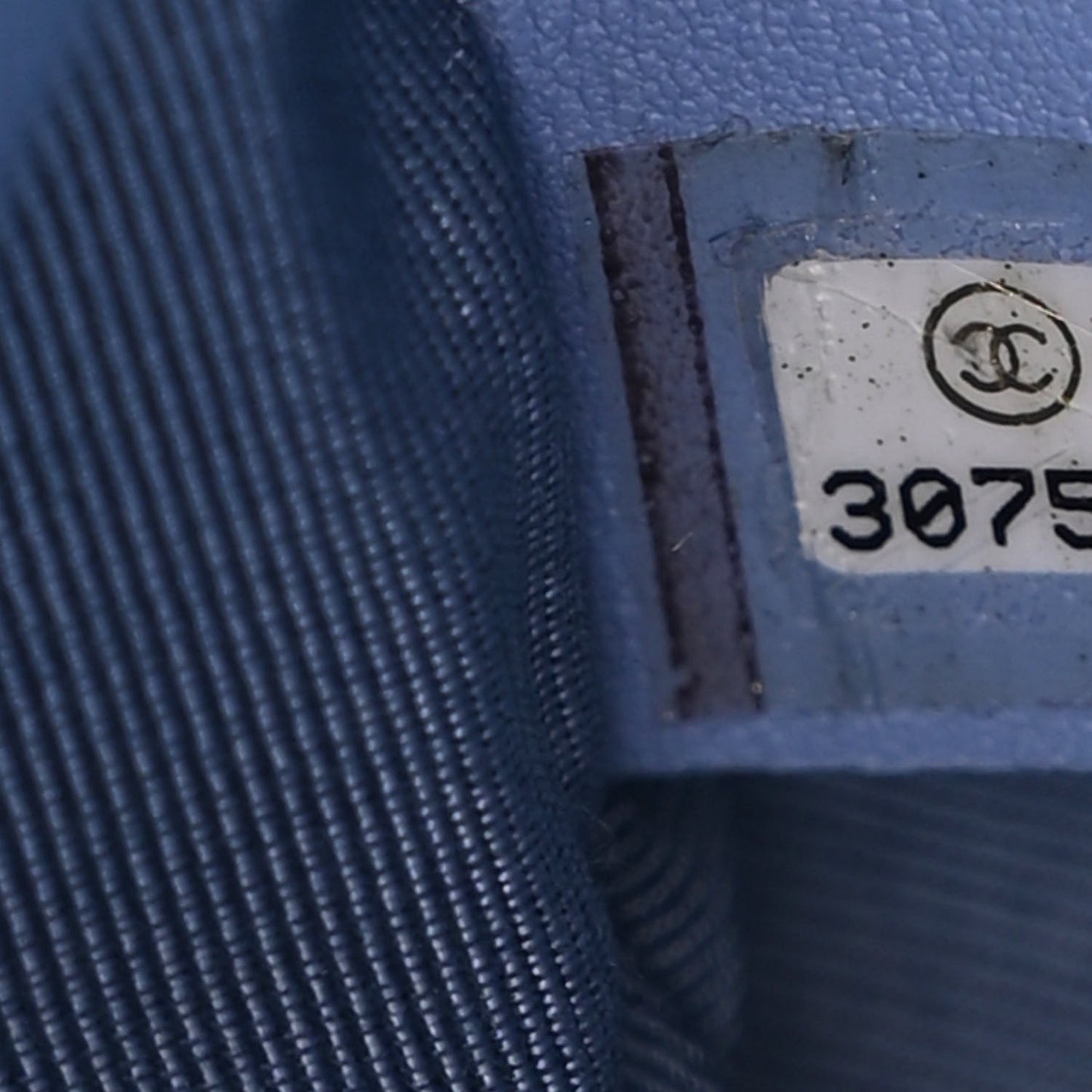 Sequin Quilted Medium Chanel 19 Flap Light Blue