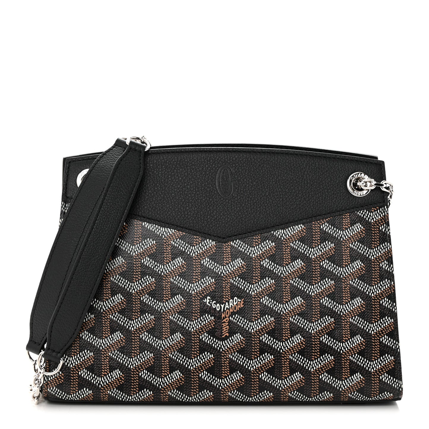 Goyardine Mini Rouette Structure Black