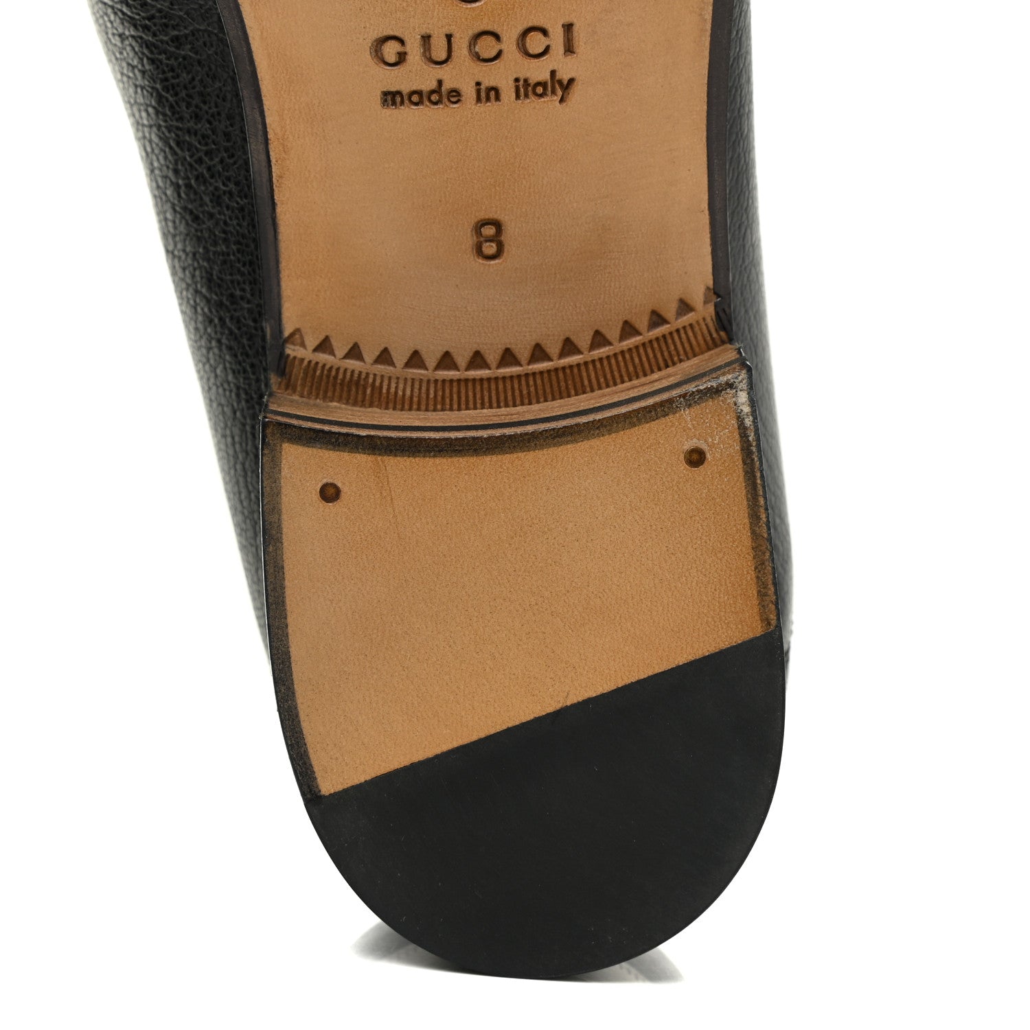 Gucci Havely Kid Web Mens Horsebit Loafers 8 Black 9 of 12