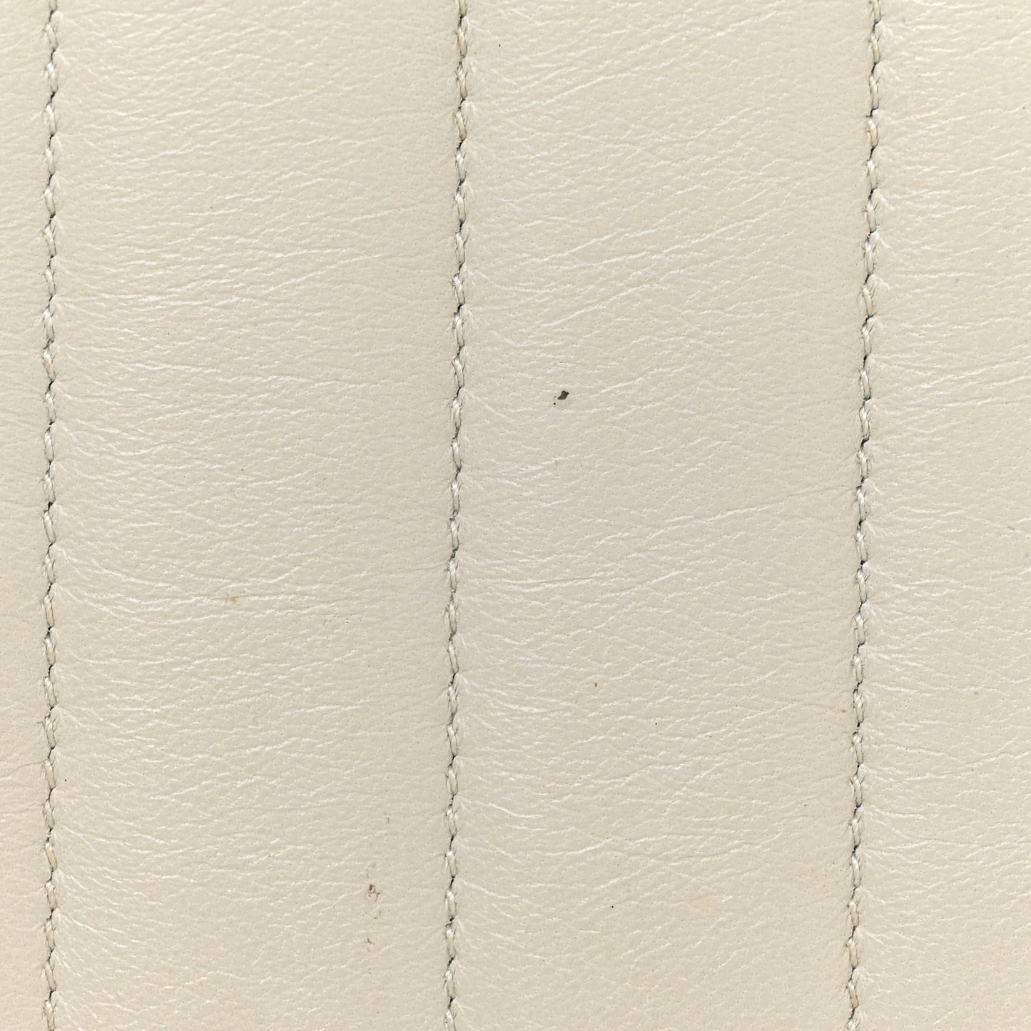 Lambskin Matelasse Small Vicky Chain Bag White
