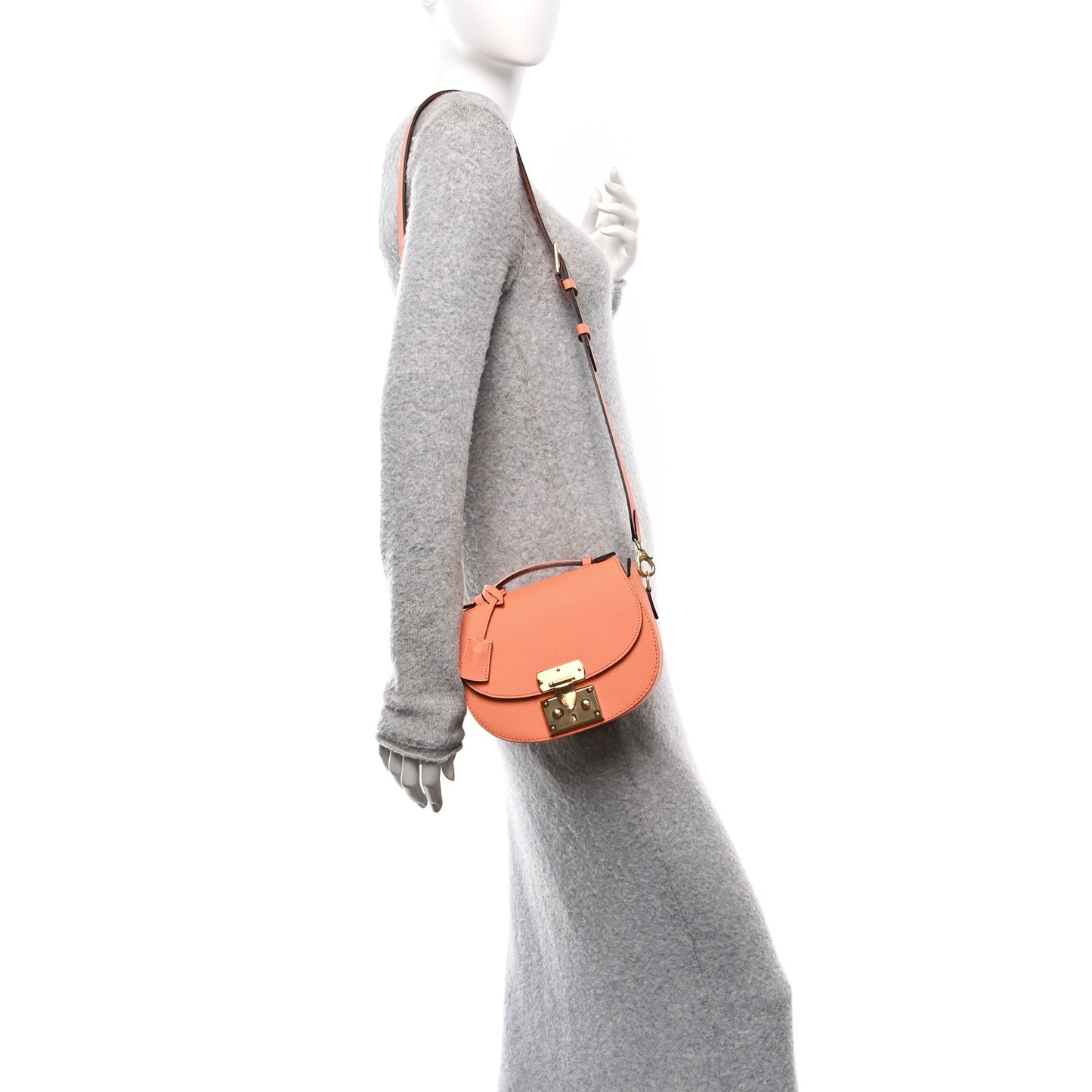 Carat Calfskin Flori PM Orange