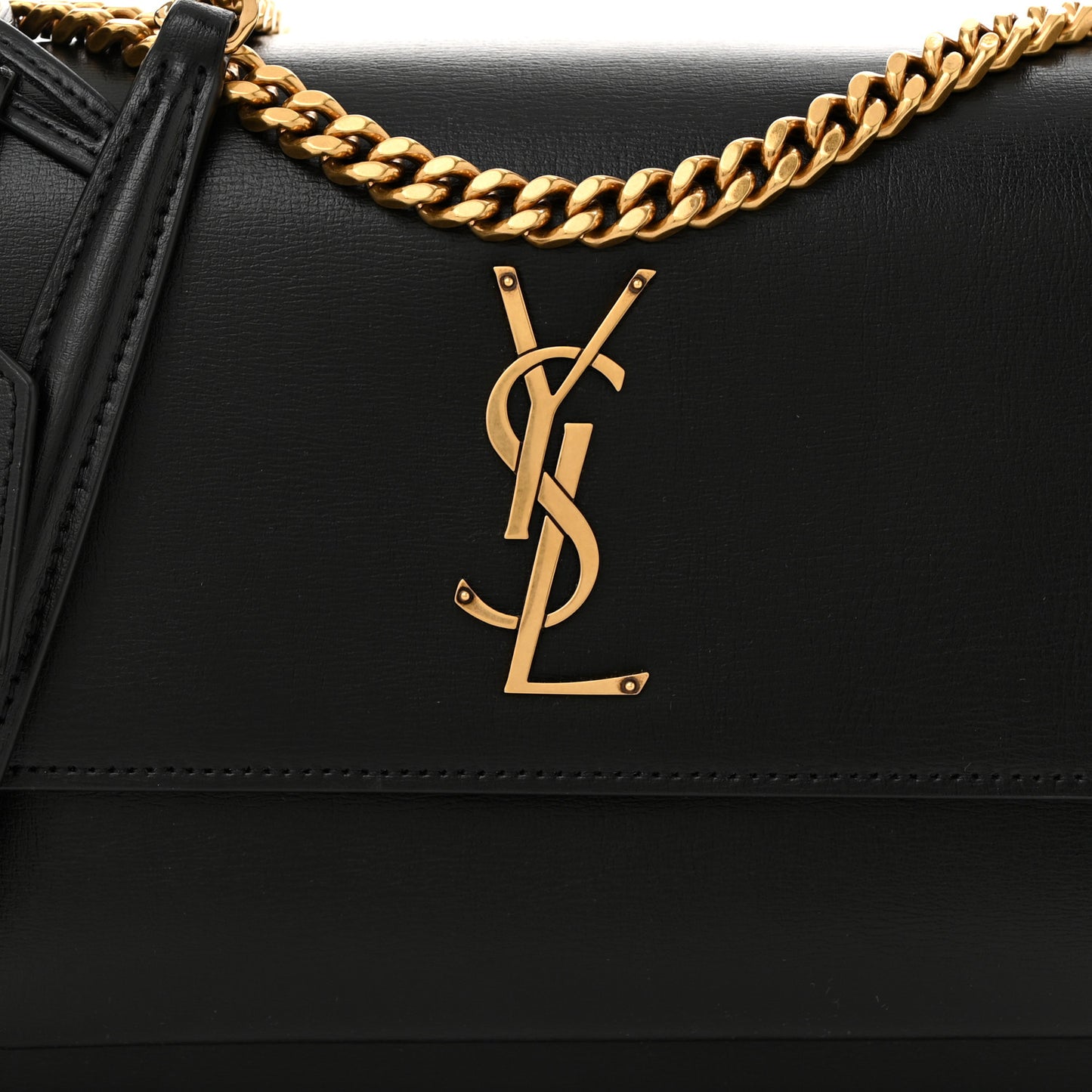 Calfskin Medium Monogram Sunset Black