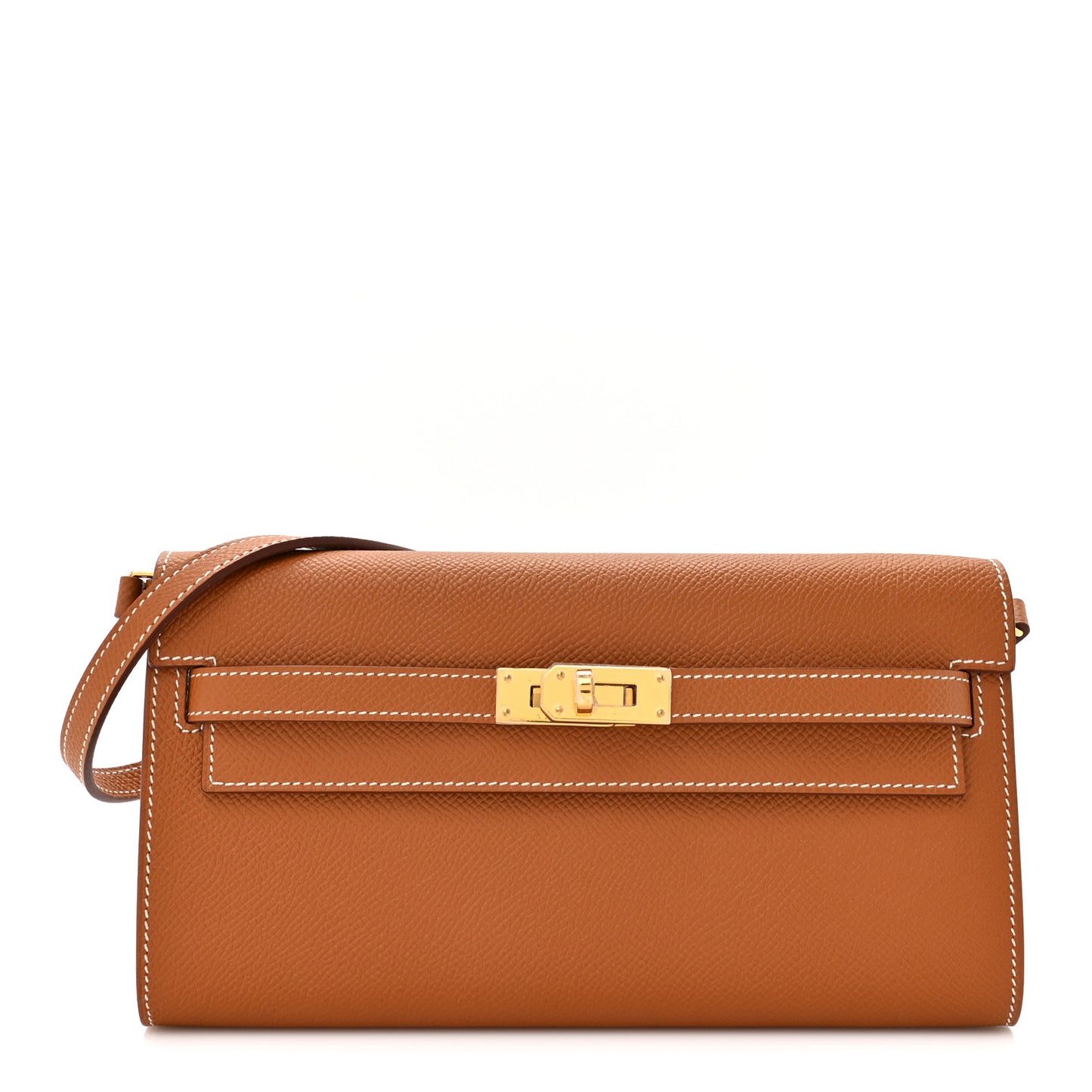 Epsom Kelly Wallet To Go Gold
