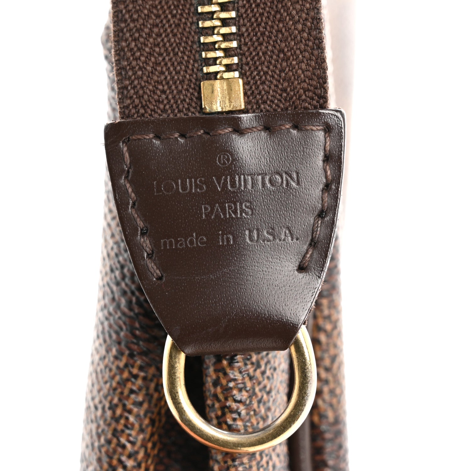 Louis Vuitton Damier Ebene Eva Clutch 6 of 12