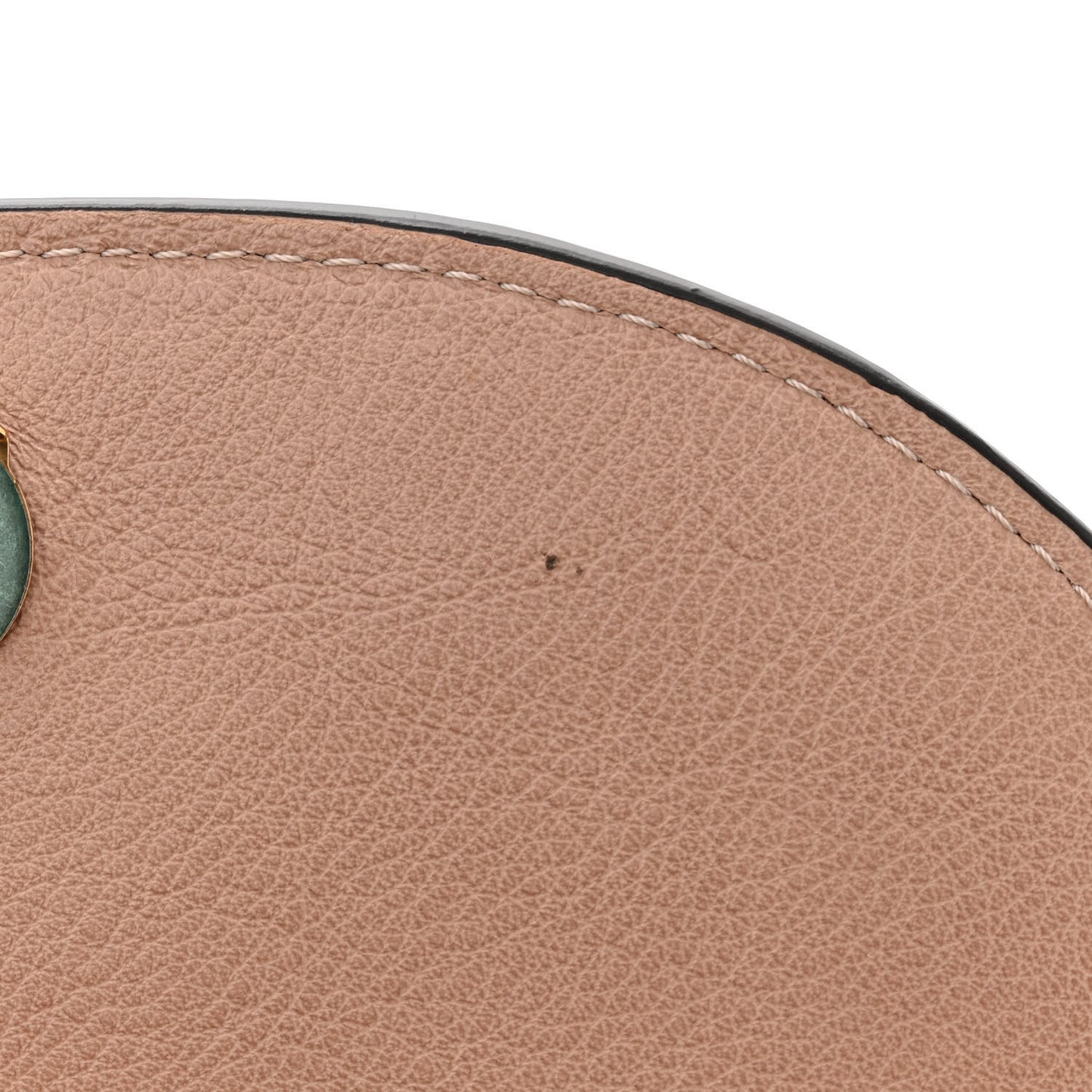Calfskin Suede Small Nile Bracelet Bag Biscotti Beige