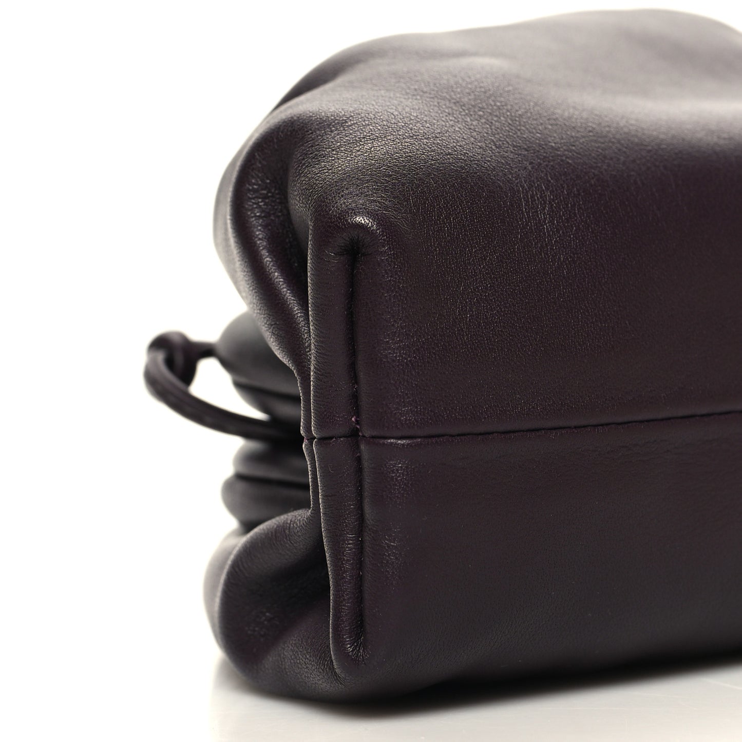 Butter Calfskin The Mini Pouch Grape