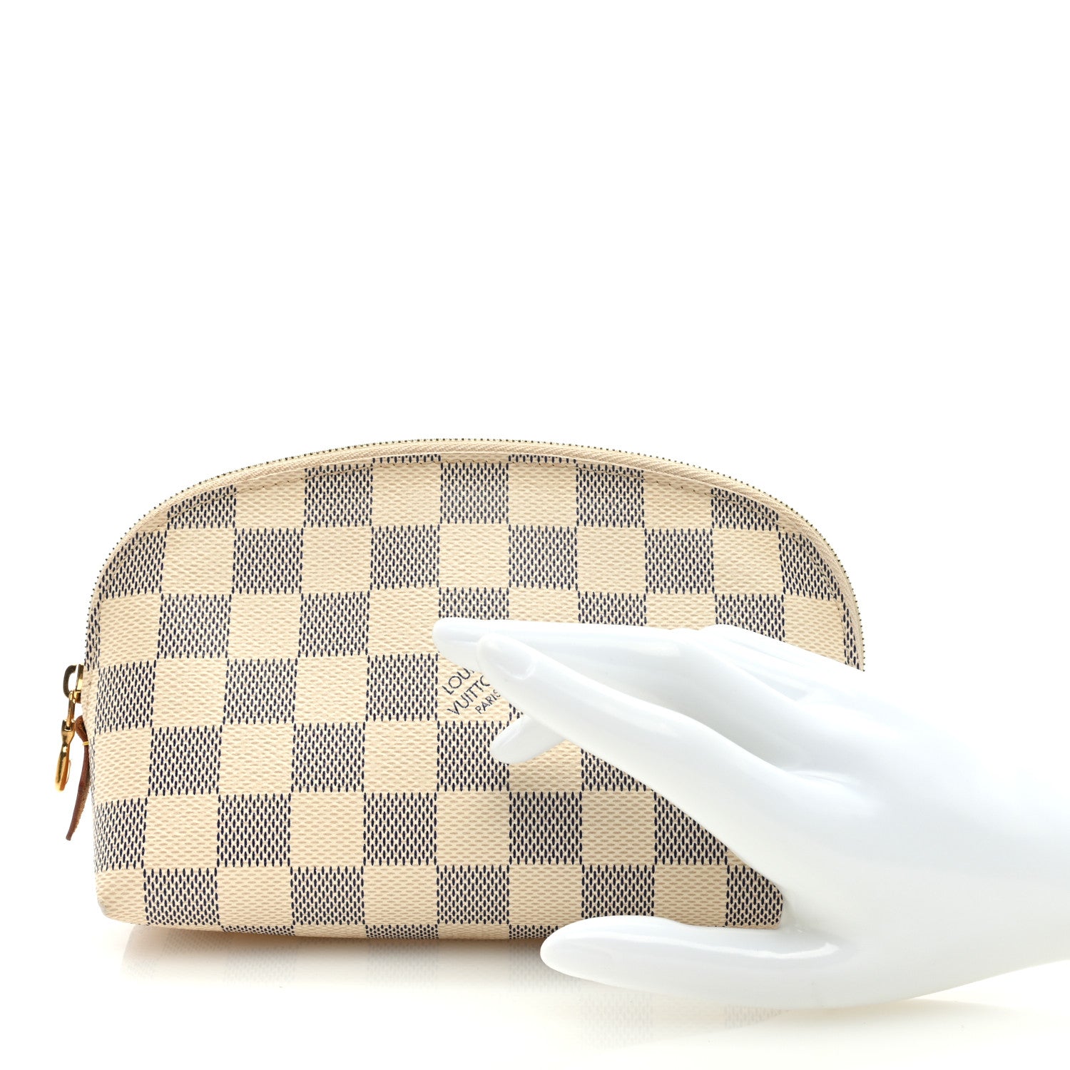 Louis Vuitton Damier Azur Cosmetic Pouch 2 of 6