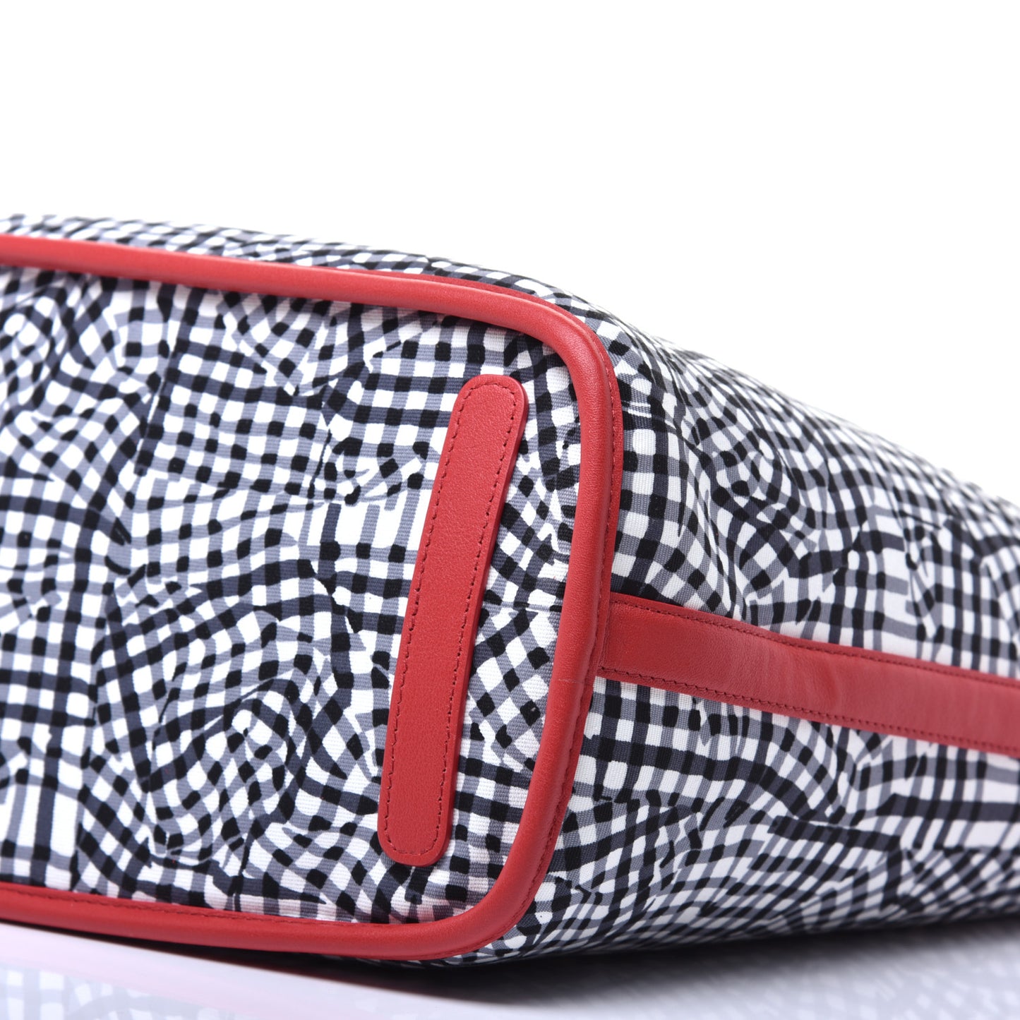 Visetos Medium Liz Reversible Shopper Tote Black Red