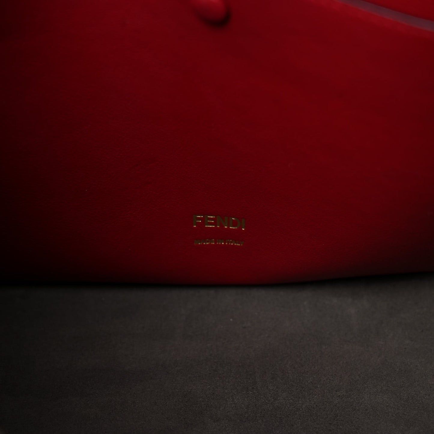 Vitello Grace FF 1974 Small Flip Tote Fragola Sepia