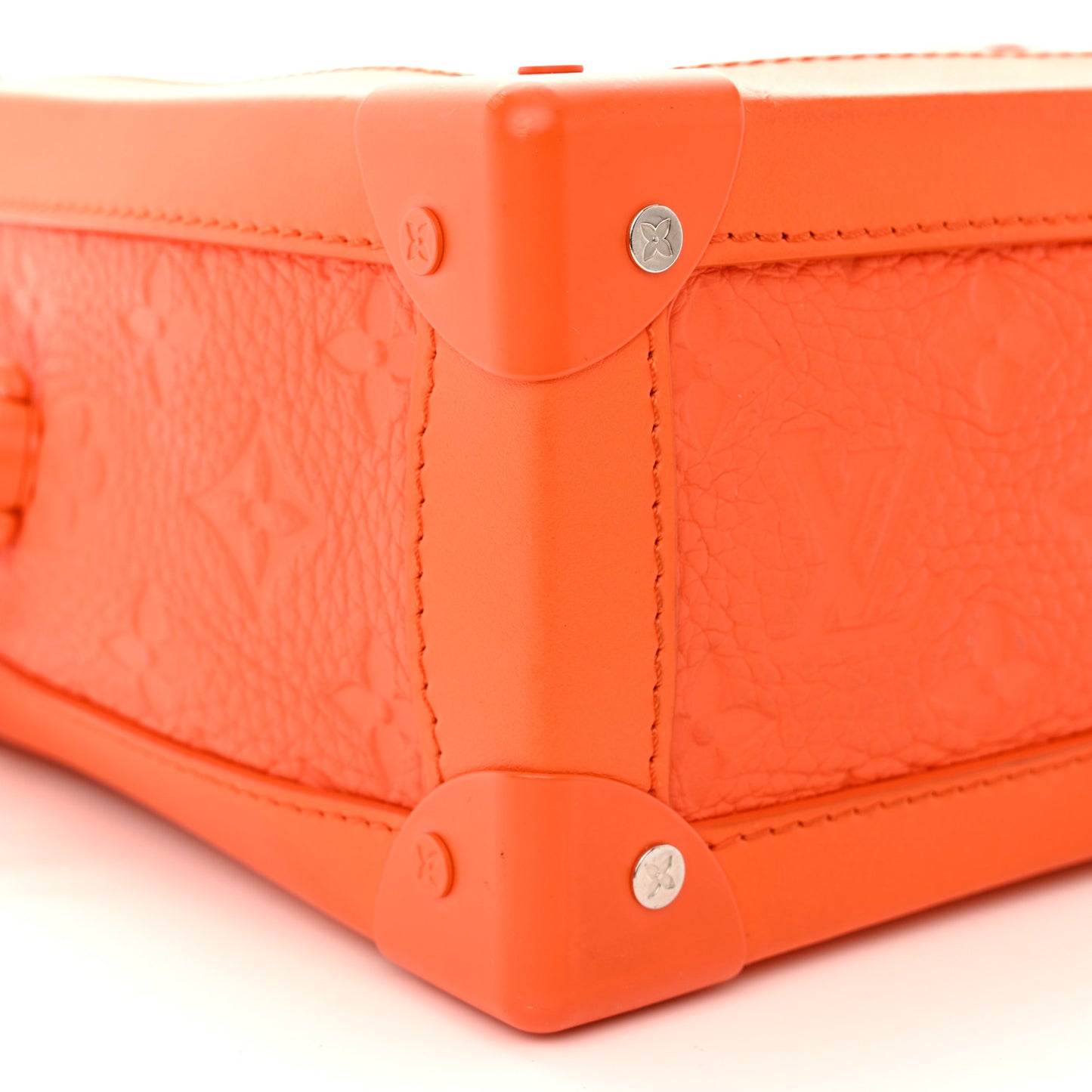 Taurillon Monogram Solar Ray Soft Trunk Orange