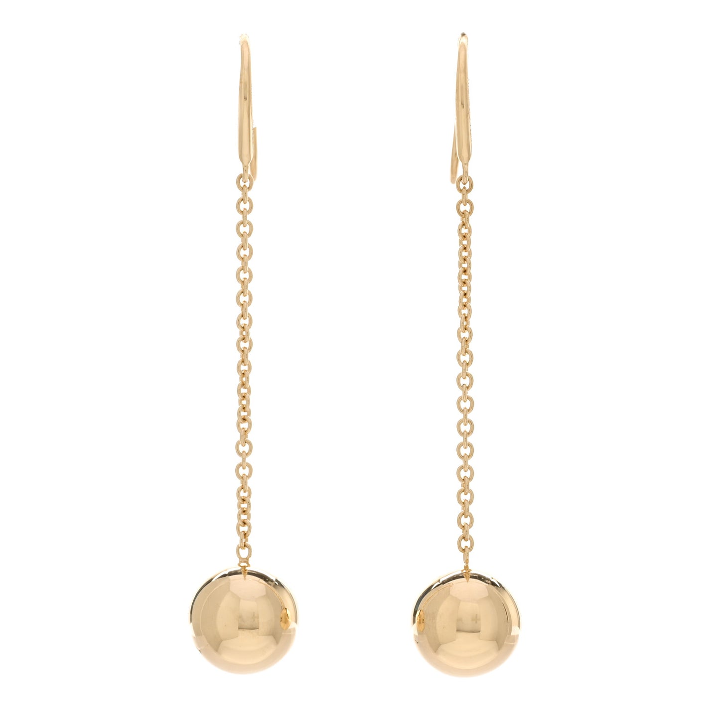 18K Yellow Gold 10mm HardWear Ball Hook Drop Earrings
