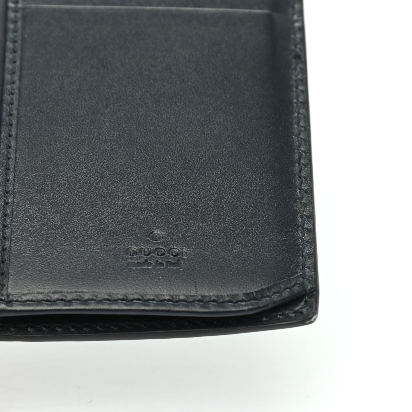 Guccissima Long Wallet Black