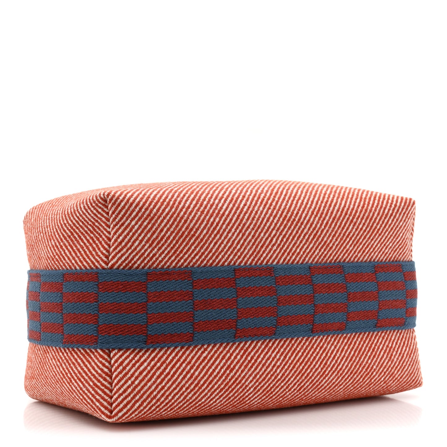 Wool Small Bride-A-Brac H Natte Pouch Tomette