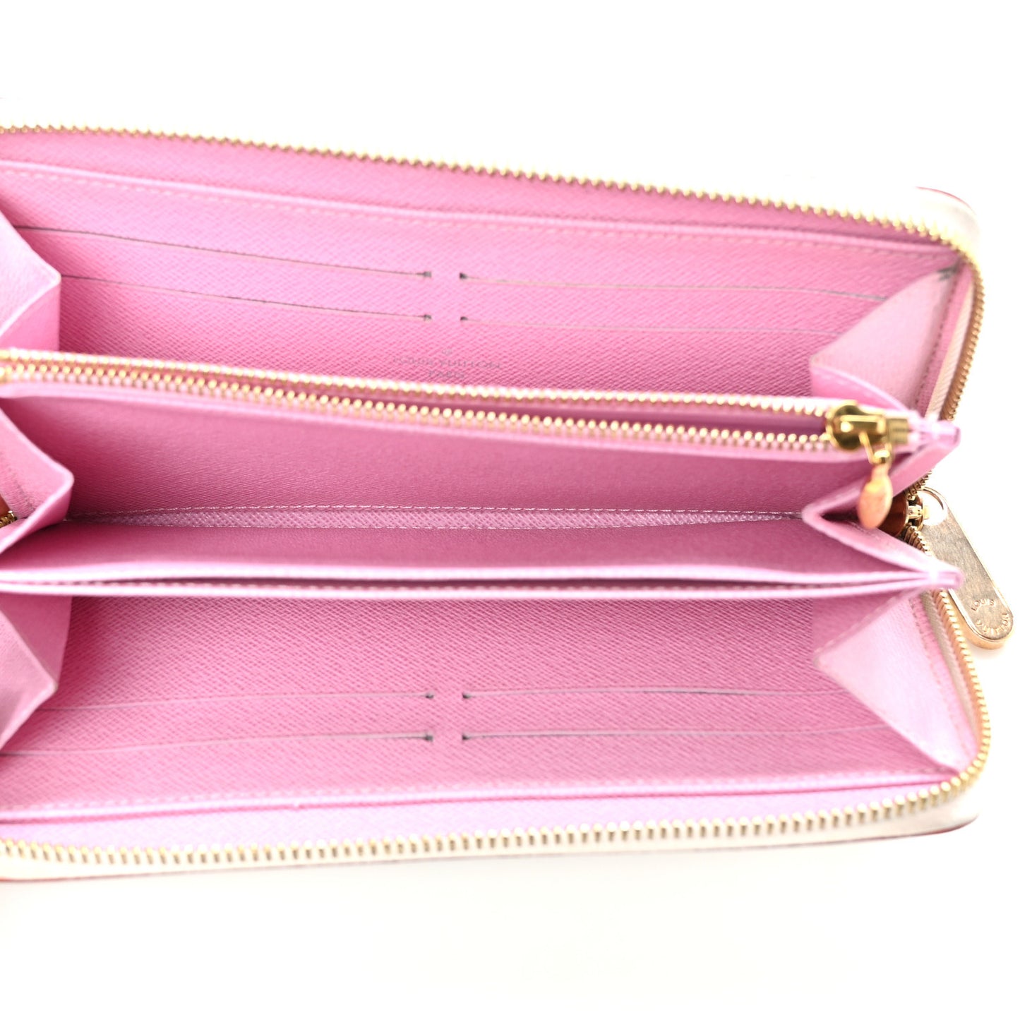 Monogram Multicolor Zippy Wallet White Litchi