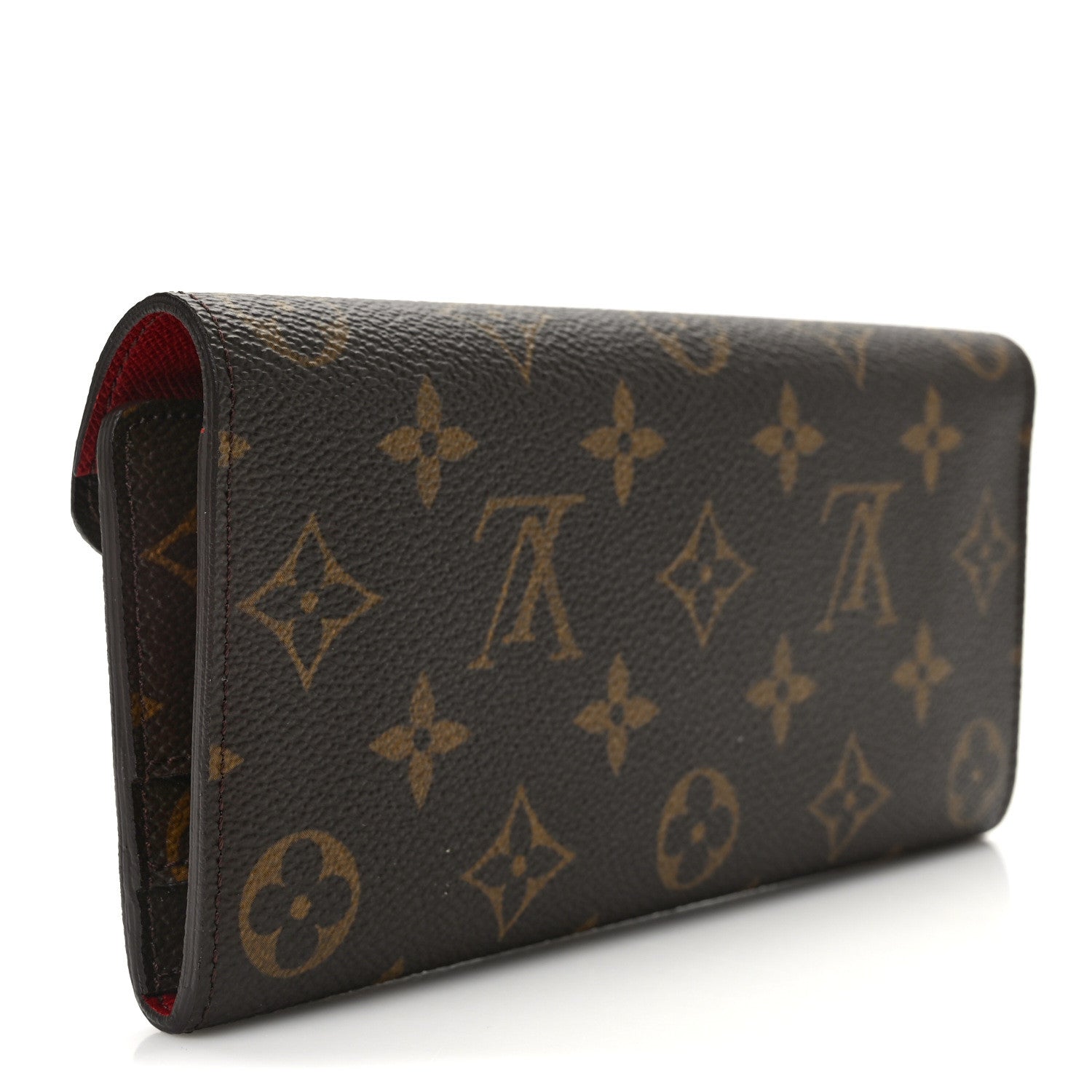 Louis Vuitton Monogram Josephine Wallet Red 3 of 9